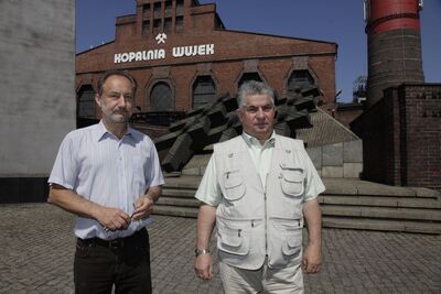 Krzysztof Pluszczyk i Stanisław Płatek