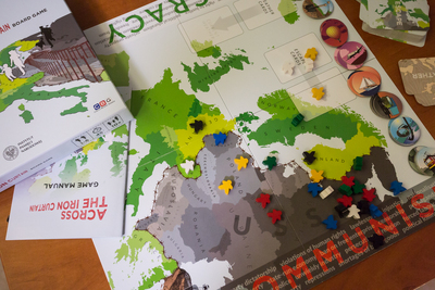 Premiera planszowej gry edukacyjnej „Across the Iron Curtain” – Warszawa, 13 czerwca 2017. Fot. Sławomir Kasper (IPN)