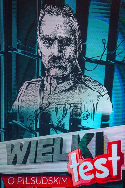 Wielki Test TVP o Józefie Piłsudskim. Fot. Sławomir Kasper (IPN)