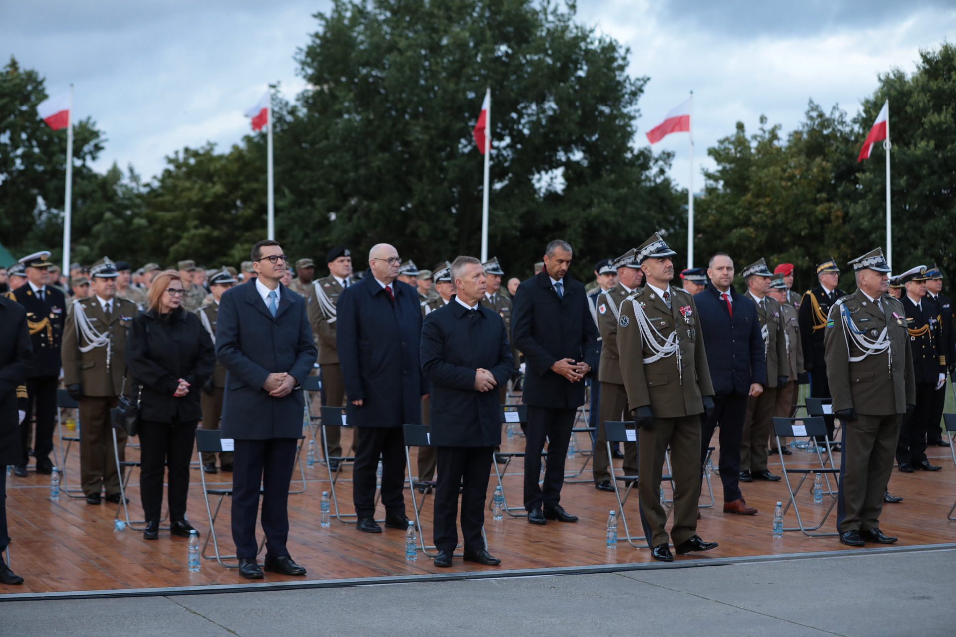 Uroczystości rocznicowe pod pomnikiem Obrońców Wybrzeża na Westerplatte – Gdańsk, 1 września 2021. Fot. Mikołaj Bujak (IPN) Uroczystości rocznicowe pod pomnikiem Obrońców Wybrzeża na Westerplatte – Gdańsk, 1 września 2021. Fot. Mikołaj Bujak (IPN)