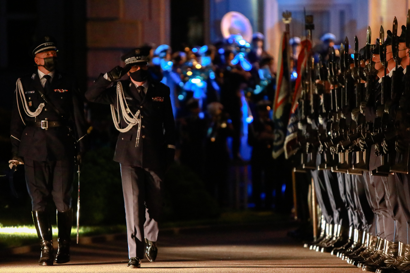 Uroczystości w KGP w 21. rocznicę otwarcia Polskiego Cmentarza Wojennego w Miednoje – 2 września 2021. Fot. Sławek Kasper (IPN) Uroczystości w KGP w 21. rocznicę otwarcia Polskiego Cmentarza Wojennego w Miednoje – 2 września 2021. Fot. Sławek Kasper (IPN)