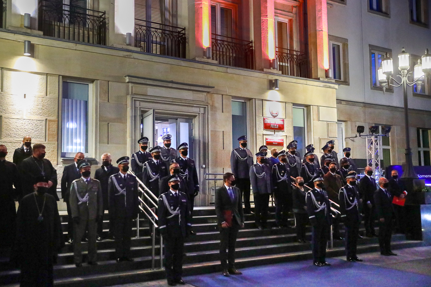 Uroczystości w KGP w 21. rocznicę otwarcia Polskiego Cmentarza Wojennego w Miednoje – 2 września 2021. Fot. Sławek Kasper (IPN) Uroczystości w KGP w 21. rocznicę otwarcia Polskiego Cmentarza Wojennego w Miednoje – 2 września 2021. Fot. Sławek Kasper (IPN)