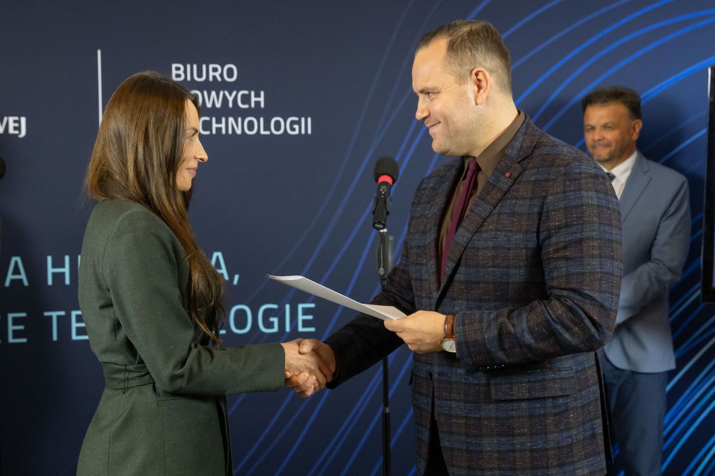 Konferencja prasowa na temat powołania Biura Nowych Technologii – 13 września 2021. Fot. Mikołaj Bujak (IPN) Konferencja prasowa na temat powołania Biura Nowych Technologii – 13 września 2021. Fot. Mikołaj Bujak (IPN)