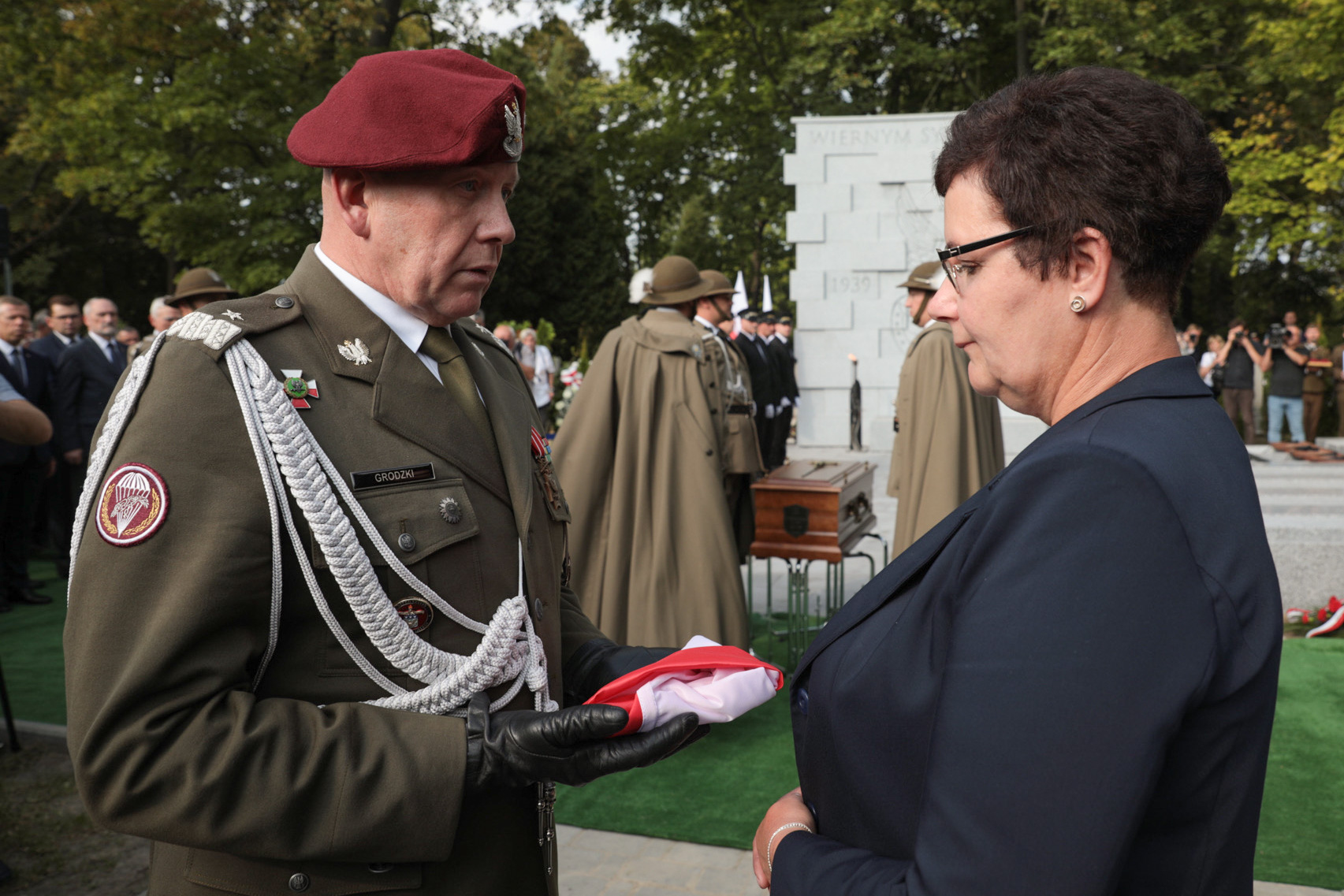 Uroczystości upamiętniające ks. Władysława Gurgacza, Ryszarda Kłaputa i ppor. Tadeusza Zajączkowskiego – Kraków, 14 września 2021. Fot. Mikołaj Bujak (IPN) Uroczystości upamiętniające ks. Władysława Gurgacza, Ryszarda Kłaputa i ppor. Tadeusza Zajączkowskiego – Kraków, 14 września 2021. Fot. Mikołaj Bujak (IPN)