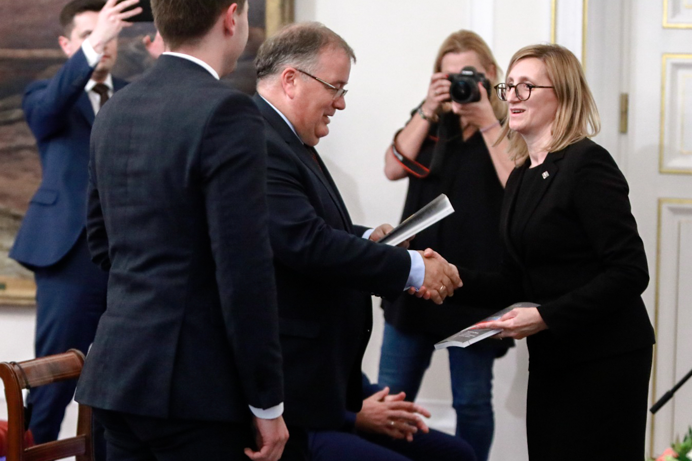 Dyskusja „Polska i Ukraina w latach 30. i 40. XX wieku – 25 lat współpracy archiwalno-historycznej” – Warszawa, 14 września 2021. Fot. Sławek Kasper (IPN) Dyskusja „Polska i Ukraina w latach 30. i 40. XX wieku – 25 lat współpracy archiwalno-historycznej” – Warszawa, 14 września 2021. Fot. Sławek Kasper (IPN)