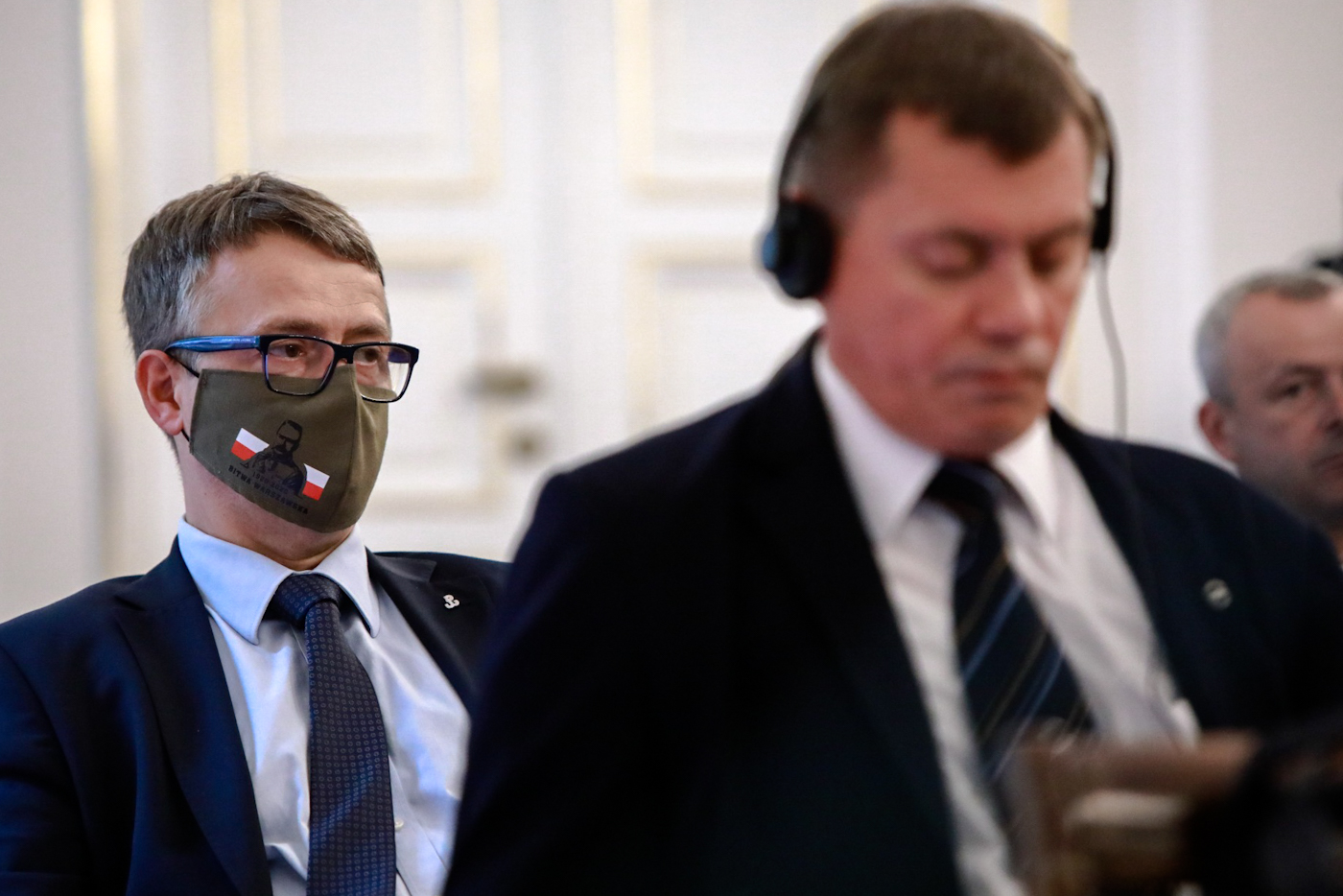 Dyskusja „Polska i Ukraina w latach 30. i 40. XX wieku – 25 lat współpracy archiwalno-historycznej” – Warszawa, 14 września 2021. Fot. Sławek Kasper (IPN) Dyskusja „Polska i Ukraina w latach 30. i 40. XX wieku – 25 lat współpracy archiwalno-historycznej” – Warszawa, 14 września 2021. Fot. Sławek Kasper (IPN)