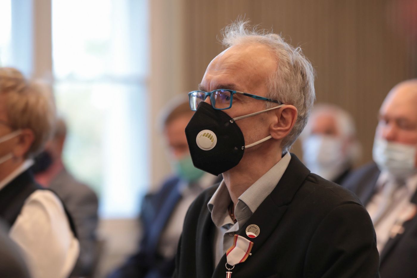 Uroczystość wręczenia Krzyży Wolności i Solidarności działaczom opozycji antykomunistycznej – Poznań, 21 września 2021. Fot. Mikołaj Bujak (IPN) Uroczystość wręczenia Krzyży Wolności i Solidarności działaczom opozycji antykomunistycznej – Poznań, 21 września 2021. Fot. Mikołaj Bujak (IPN)