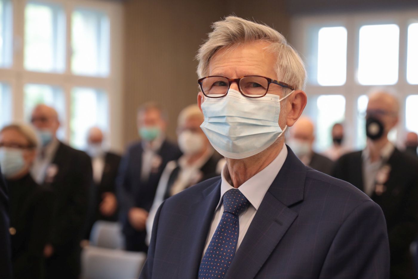 Uroczystość wręczenia Krzyży Wolności i Solidarności działaczom opozycji antykomunistycznej – Poznań, 21 września 2021. Fot. Mikołaj Bujak (IPN) Uroczystość wręczenia Krzyży Wolności i Solidarności działaczom opozycji antykomunistycznej – Poznań, 21 września 2021. Fot. Mikołaj Bujak (IPN)