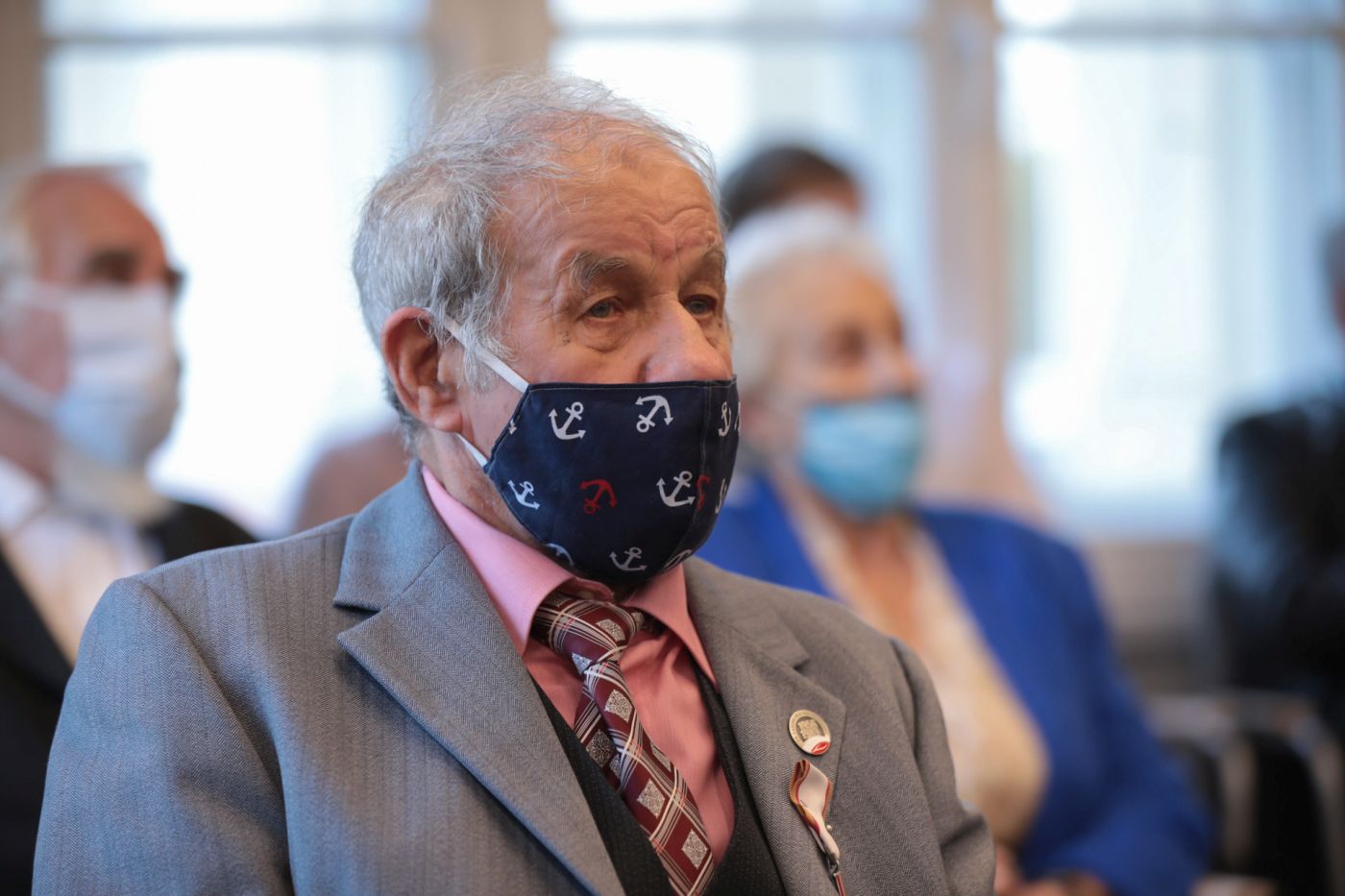 Uroczystość wręczenia Krzyży Wolności i Solidarności działaczom opozycji antykomunistycznej – Poznań, 21 września 2021. Fot. Mikołaj Bujak (IPN) Uroczystość wręczenia Krzyży Wolności i Solidarności działaczom opozycji antykomunistycznej – Poznań, 21 września 2021. Fot. Mikołaj Bujak (IPN)