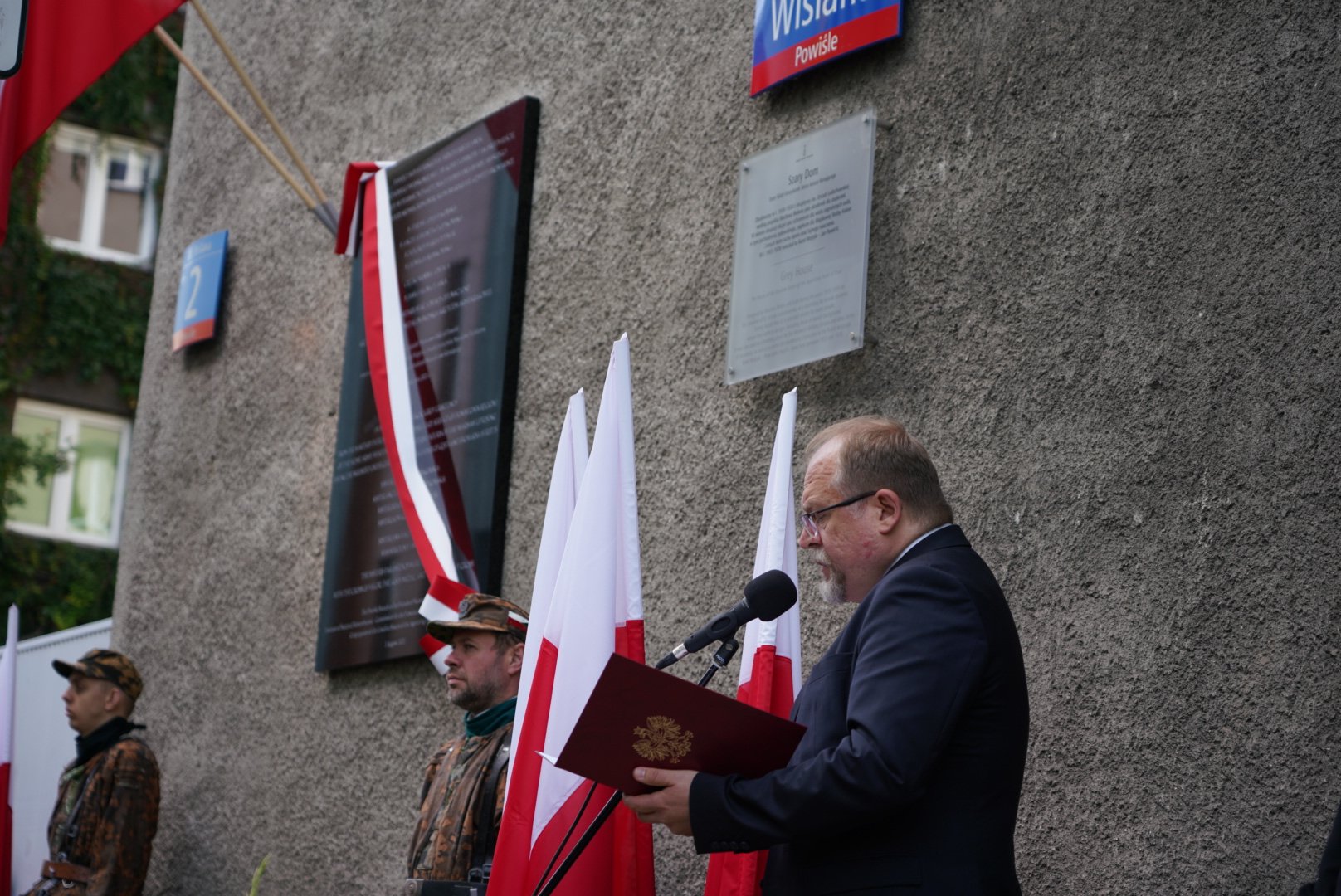 Uroczystość odsłonięcia tablicy upamiętniającej bohaterskie siostry urszulanki z patrolu sanitarnego Wojskowej Służby Kobiet Obwodu I AK Śródmieście – Warszawa, 28 września 2021. Fot. Mateusz Niegowski (IPN) Uroczystość odsłonięcia tablicy upamiętniającej bohaterskie siostry urszulanki z patrolu sanitarnego Wojskowej Służby Kobiet Obwodu I AK Śródmieście – Warszawa, 28 września 2021. Fot. Mateusz Niegowski (IPN)