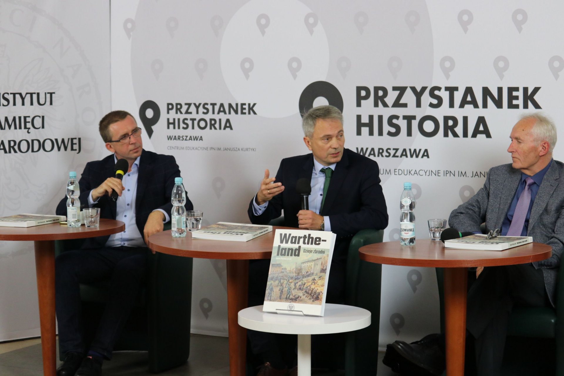 Dyskusja o książce „Wartheland. Dzieje zbrodni” – Warszawa, 8 października 2021. Fot. Aleksandra Wierzchowska (IPN) Dyskusja o książce „Wartheland. Dzieje zbrodni” – Warszawa, 8 października 2021. Fot. Aleksandra Wierzchowska (IPN)