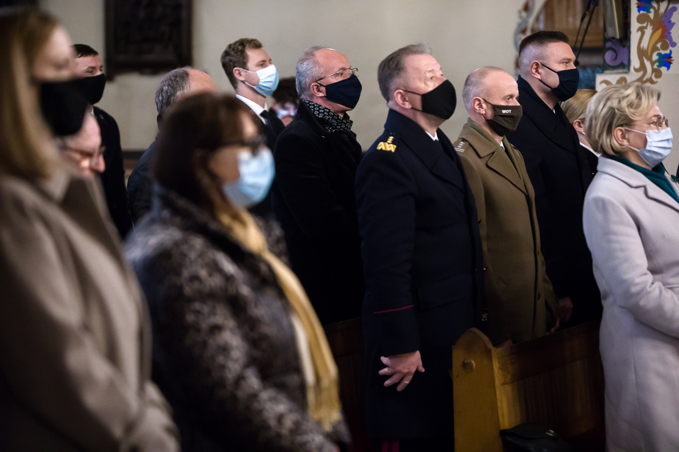 Msza św. w kościele pw. św. Józefa w Ciechanowie – 23 października 2021. Fot. Sławek Kasper (IPN) Msza św. w kościele pw. św. Józefa w Ciechanowie – 23 października 2021. Fot. Sławek Kasper (IPN)