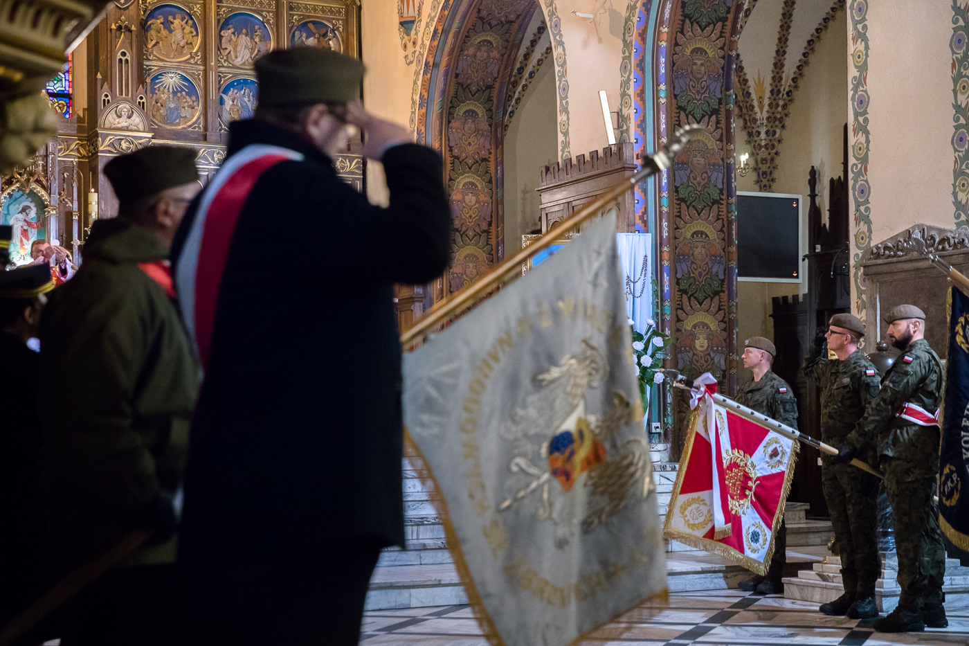 Msza św. w kościele pw. św. Józefa w Ciechanowie – 23 października 2021. Fot. Sławek Kasper (IPN) Msza św. w kościele pw. św. Józefa w Ciechanowie – 23 października 2021. Fot. Sławek Kasper (IPN)