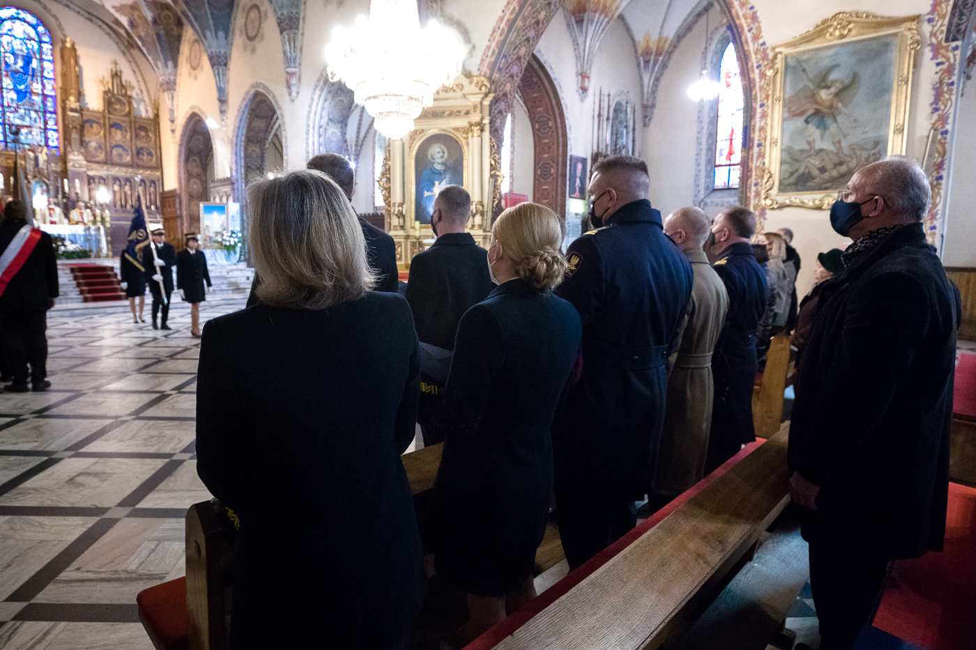 Msza św. w kościele pw. św. Józefa w Ciechanowie – 23 października 2021. Fot. Sławek Kasper (IPN) Msza św. w kościele pw. św. Józefa w Ciechanowie – 23 października 2021. Fot. Sławek Kasper (IPN)