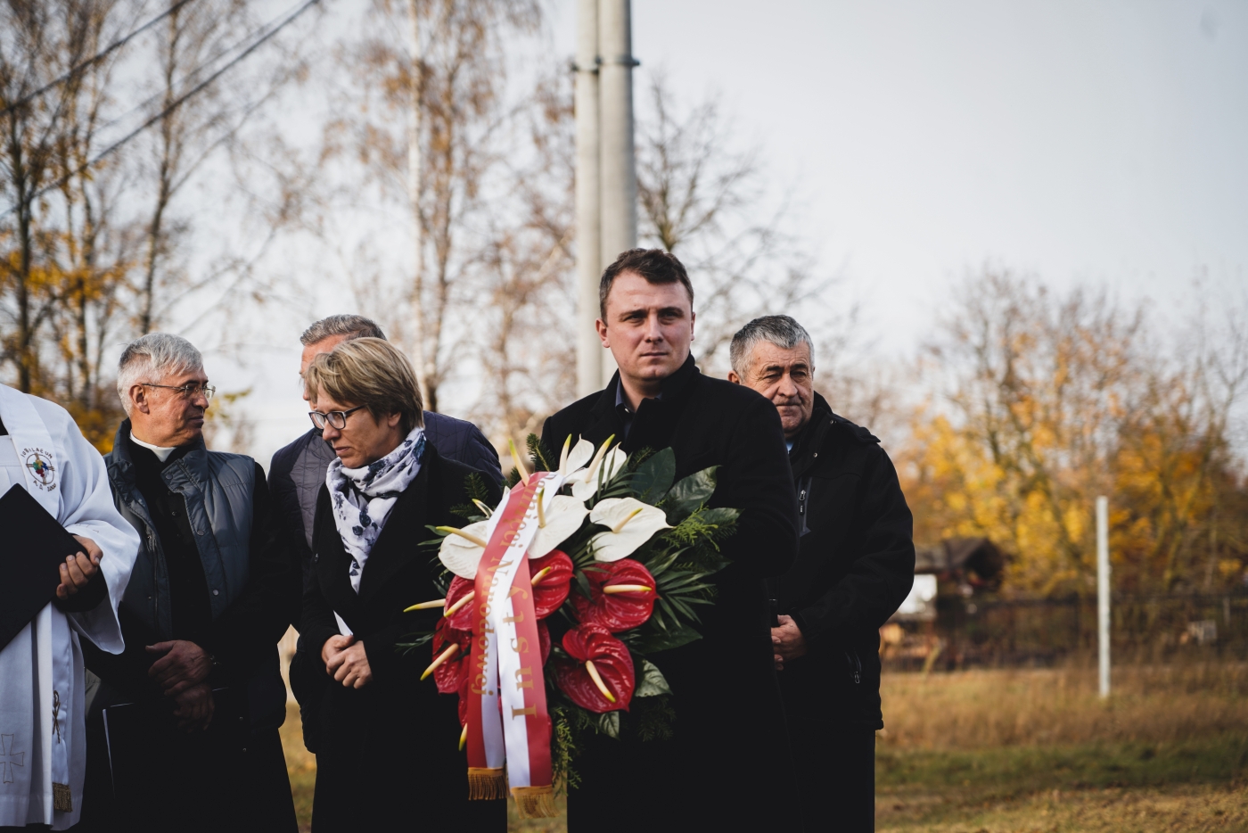 Odsłonięcie pomnika upamiętniającego Ofiary II wojny światowej – fot. MN/BUWiM Odsłonięcie pomnika upamiętniającego Ofiary II wojny światowej – fot. MN/BUWiM