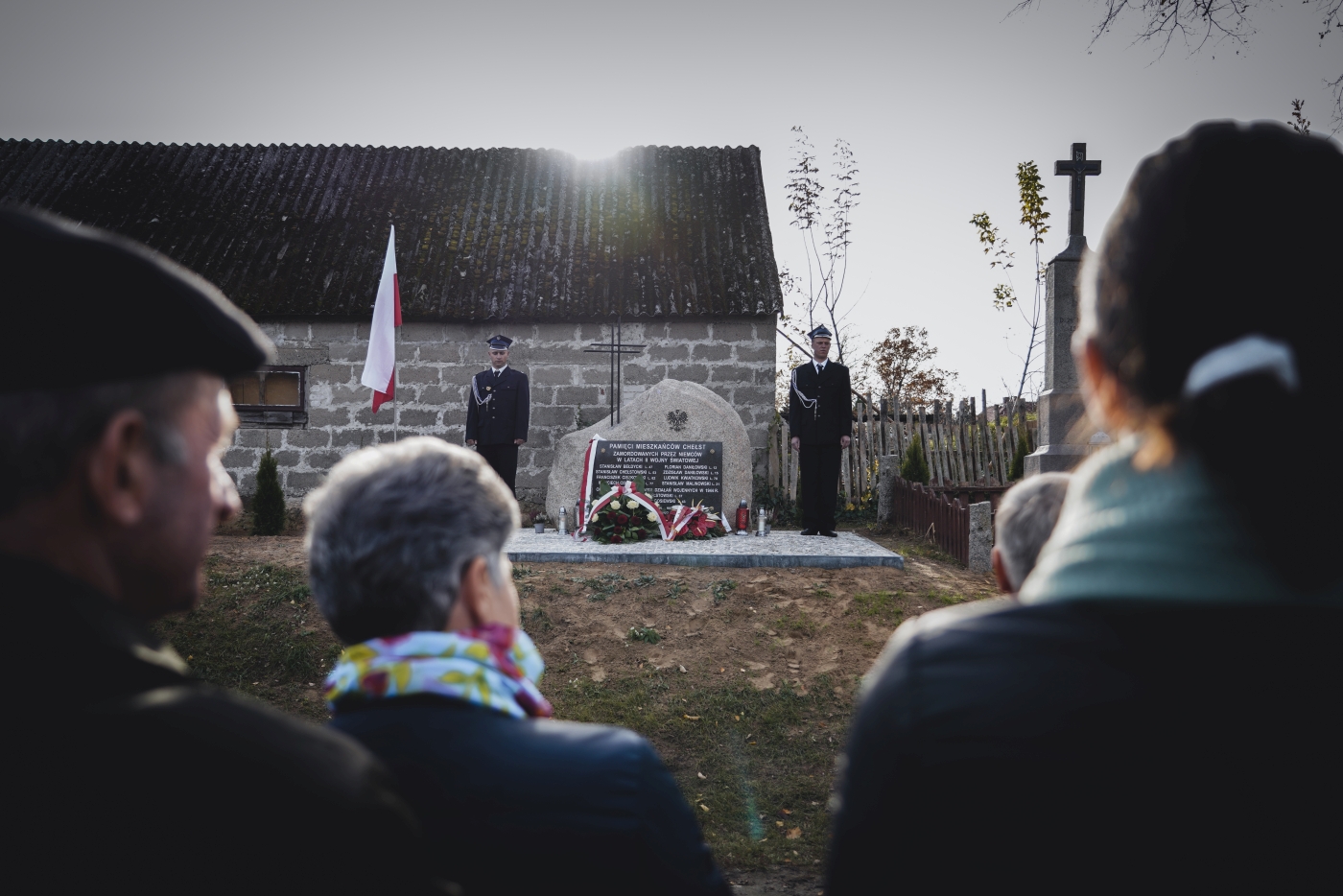 Odsłonięcie pomnika upamiętniającego Ofiary II wojny światowej – fot. MN/BUWiM Odsłonięcie pomnika upamiętniającego Ofiary II wojny światowej – fot. MN/BUWiM