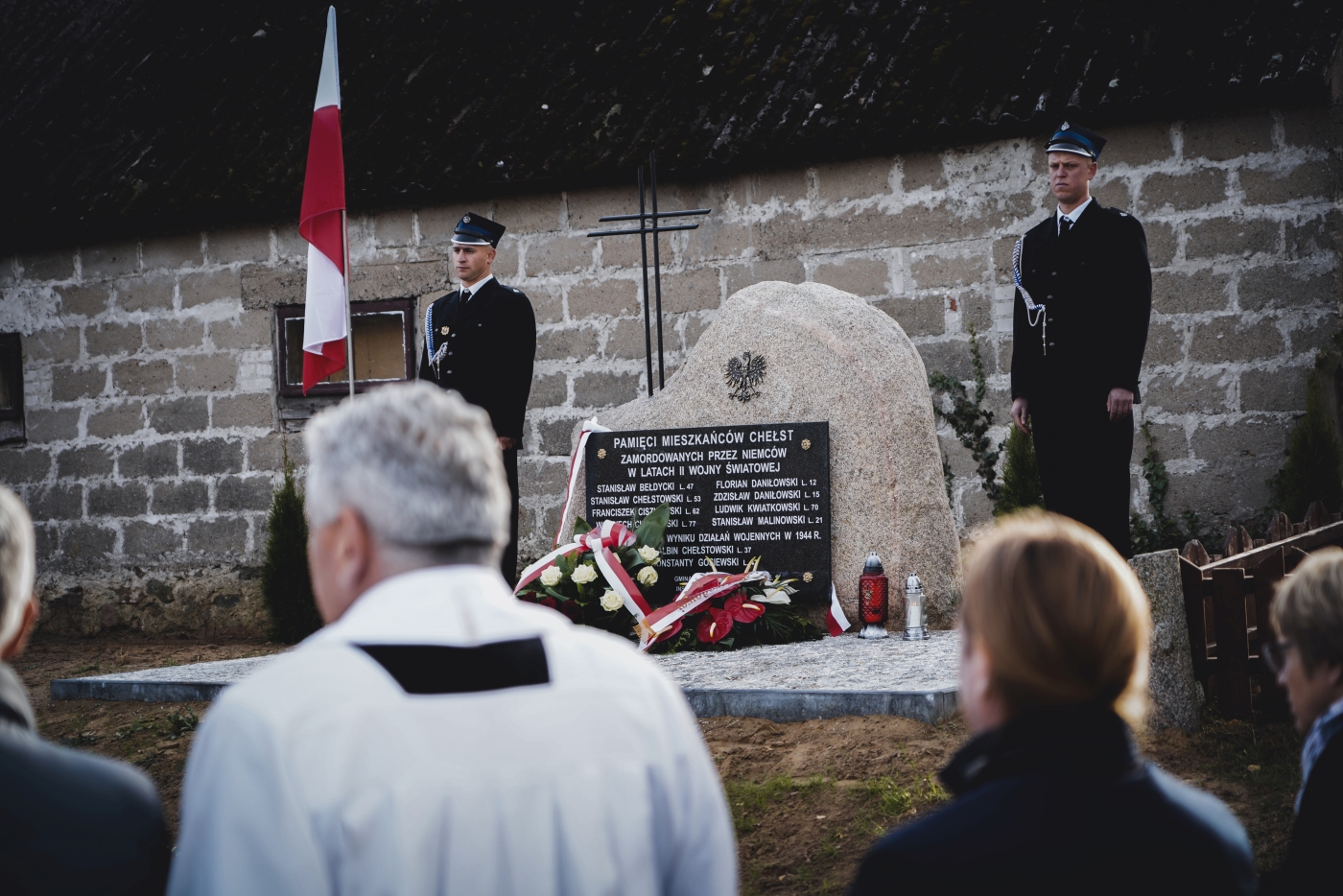 Odsłonięcie pomnika upamiętniającego Ofiary II wojny światowej – fot. MN/BUWiM Odsłonięcie pomnika upamiętniającego Ofiary II wojny światowej – fot. MN/BUWiM