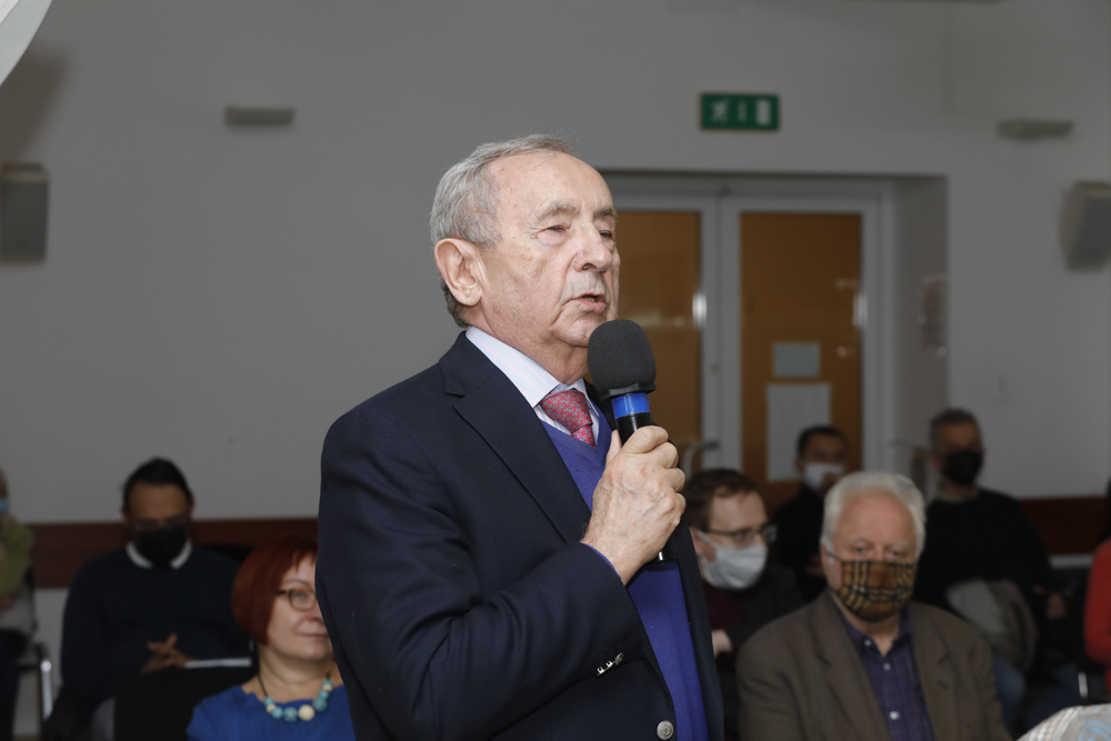 Dyskusja o książce „Mieczysław F. Rakowski. Biografia polityczna” – 26 października 2021. Fot. Piotr Życieński (IPN) Dyskusja o książce „Mieczysław F. Rakowski. Biografia polityczna” – 26 października 2021. Fot. Piotr Życieński (IPN)