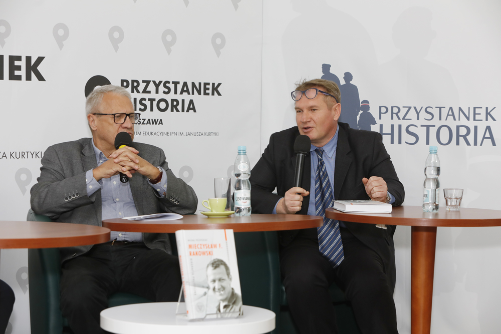 Dyskusja o książce „Mieczysław F. Rakowski. Biografia polityczna” – 26 października 2021. Fot. Piotr Życieński (IPN) Dyskusja o książce „Mieczysław F. Rakowski. Biografia polityczna” – 26 października 2021. Fot. Piotr Życieński (IPN)