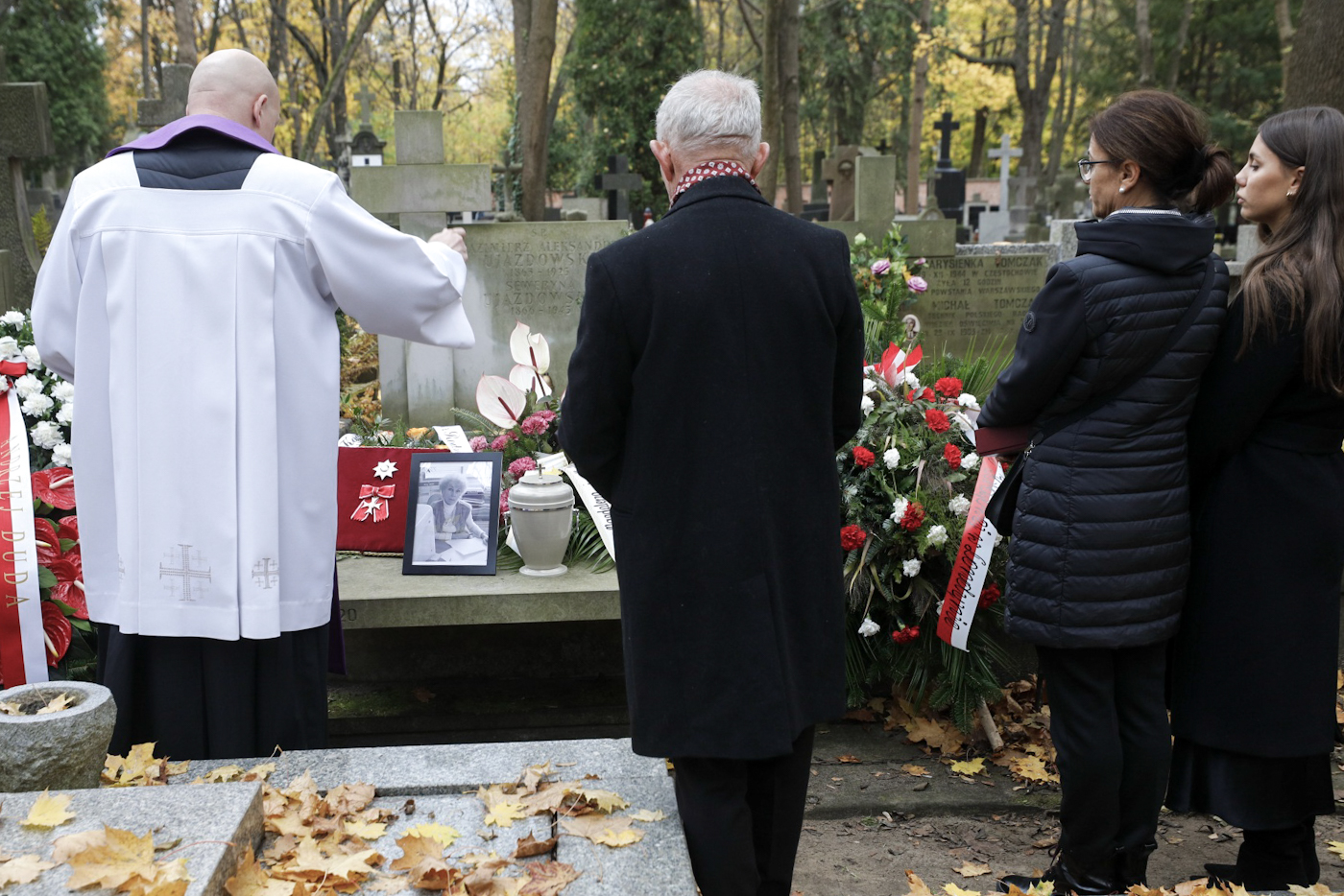 Pożegnanie Teresy Ujazdowskiej – 28 października 2021. Fot. Sławek Kasper (IPN) Pożegnanie Teresy Ujazdowskiej – 28 października 2021. Fot. Sławek Kasper (IPN)