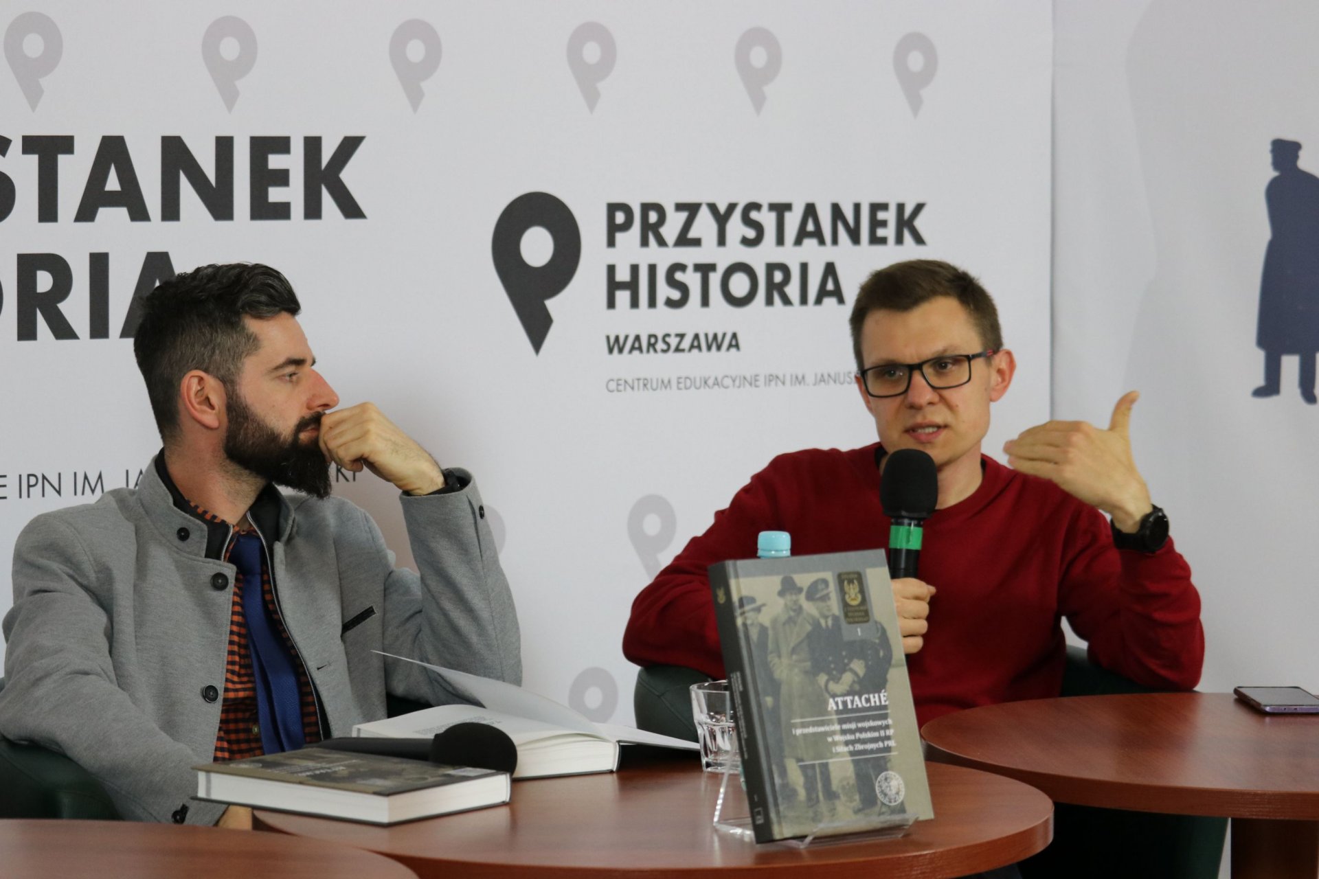 Od lewej: Bartosz Kapuściak i Paweł Sztama. Fot. Aleksandra Wierzchowska (IPN) Od lewej: Bartosz Kapuściak i Paweł Sztama. Fot. Aleksandra Wierzchowska (IPN)