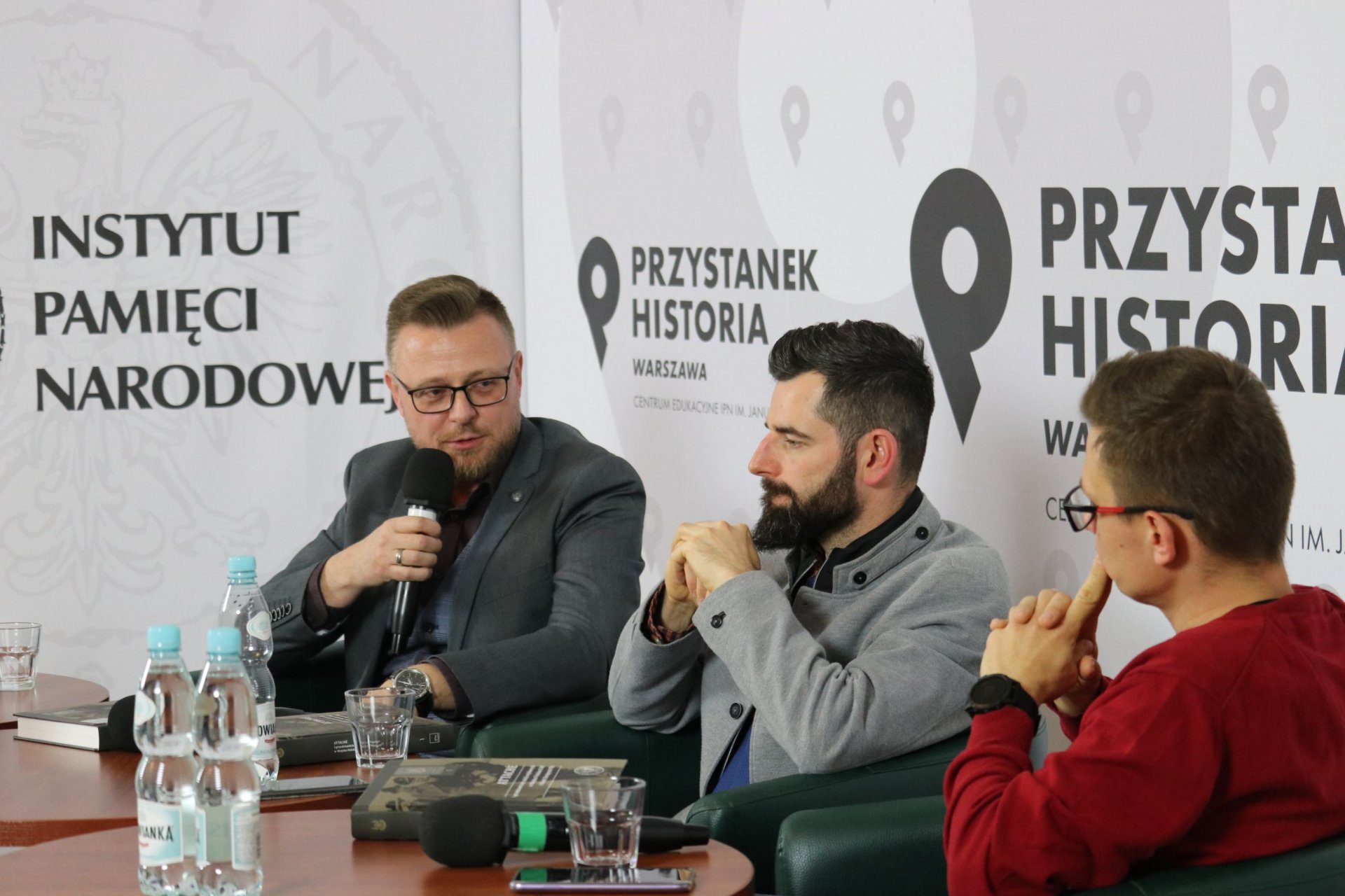 Od lewej: dr Daniel Koreś, Bartosz Kapuściak i Paweł Sztama. Fot. Aleksandra Wierzchowska (IPN) Od lewej: dr Daniel Koreś, Bartosz Kapuściak i Paweł Sztama. Fot. Aleksandra Wierzchowska (IPN)