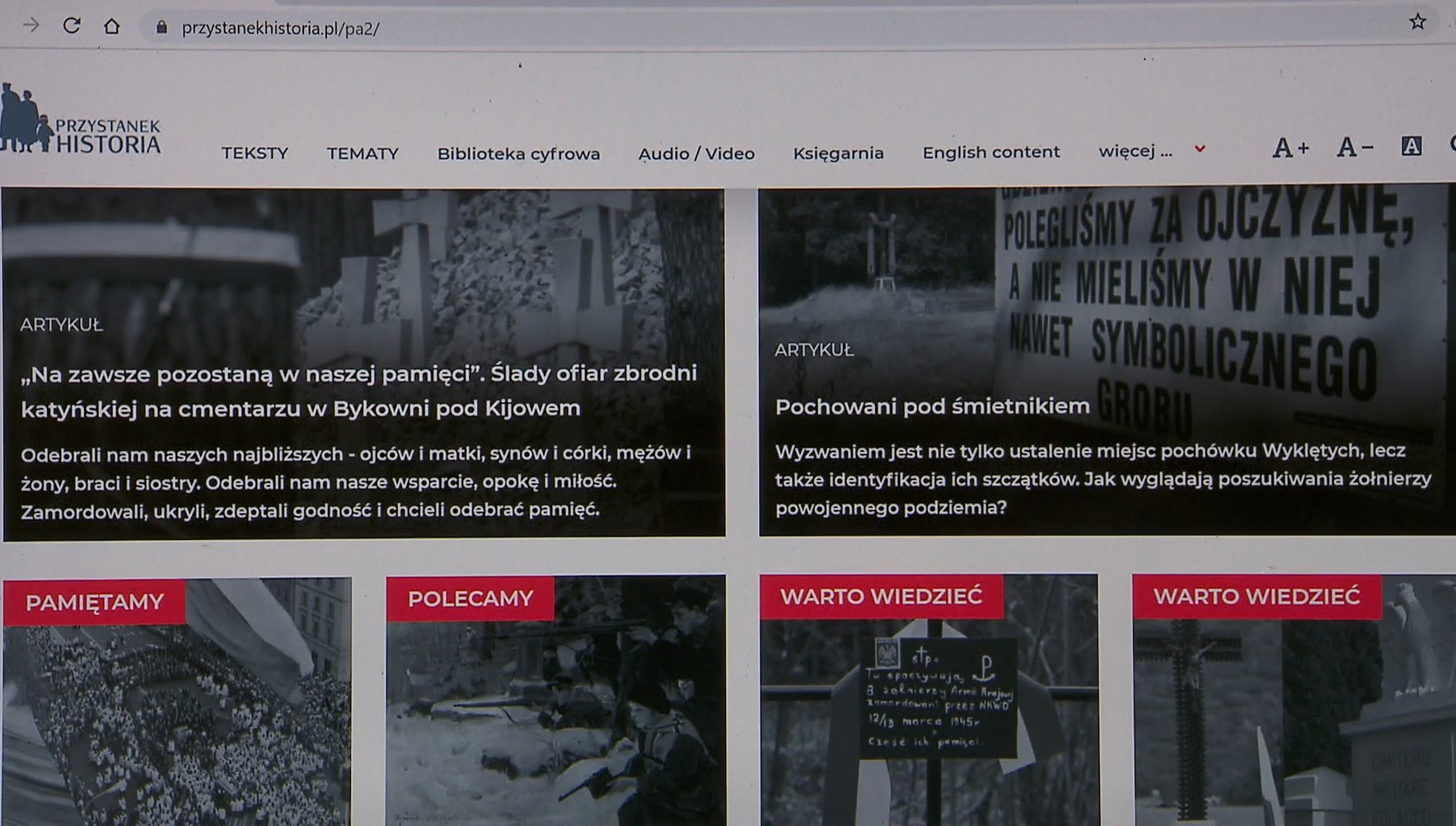 „Przystanek Historia” w TVP Historia, odc. 43 „Przystanek Historia” w TVP Historia, odc. 43