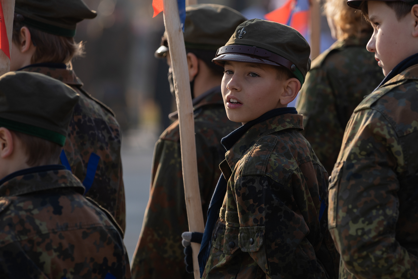 Obchody Narodowego Święta Niepodległości na placu Marszałka Piłsudskiego w Warszawie – 11 listopada 2021. Fot. Mikołaj Bujak (IPN) Obchody Narodowego Święta Niepodległości na placu Marszałka Piłsudskiego w Warszawie – 11 listopada 2021. Fot. Mikołaj Bujak (IPN)
