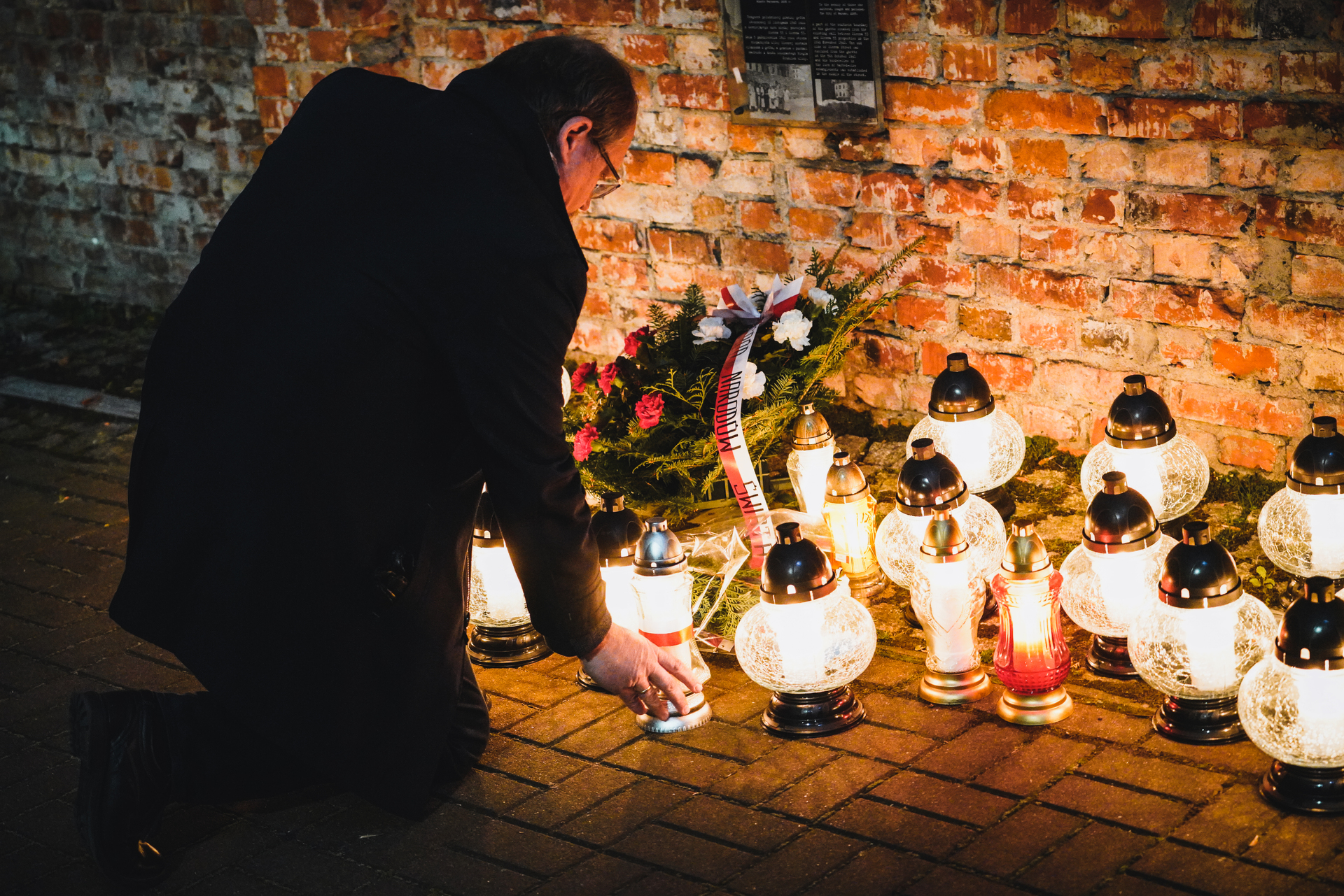 81. rocznica zamknięcia granic getta warszawskiego. Fot. MN/BUWiM 81. rocznica zamknięcia granic getta warszawskiego. Fot. MN/BUWiM