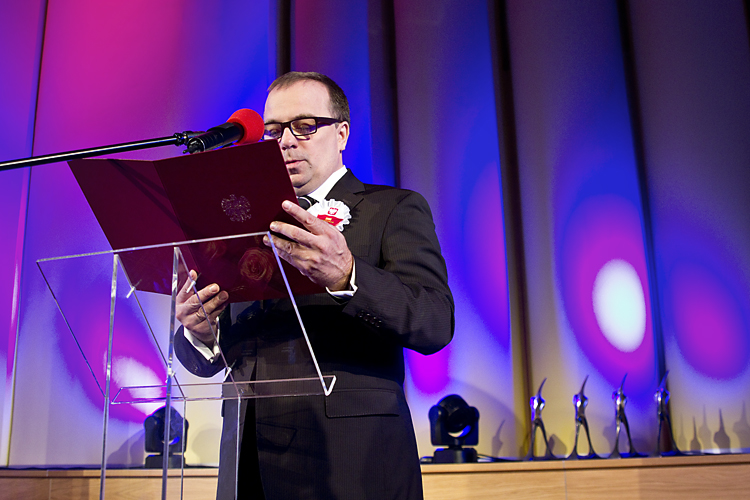 W imieniu prezydenta Bronisława Komorowskiego życzenia i gratulacje laureatom złożył Jerzy Smoliński, Doradca Prezydenta RP
