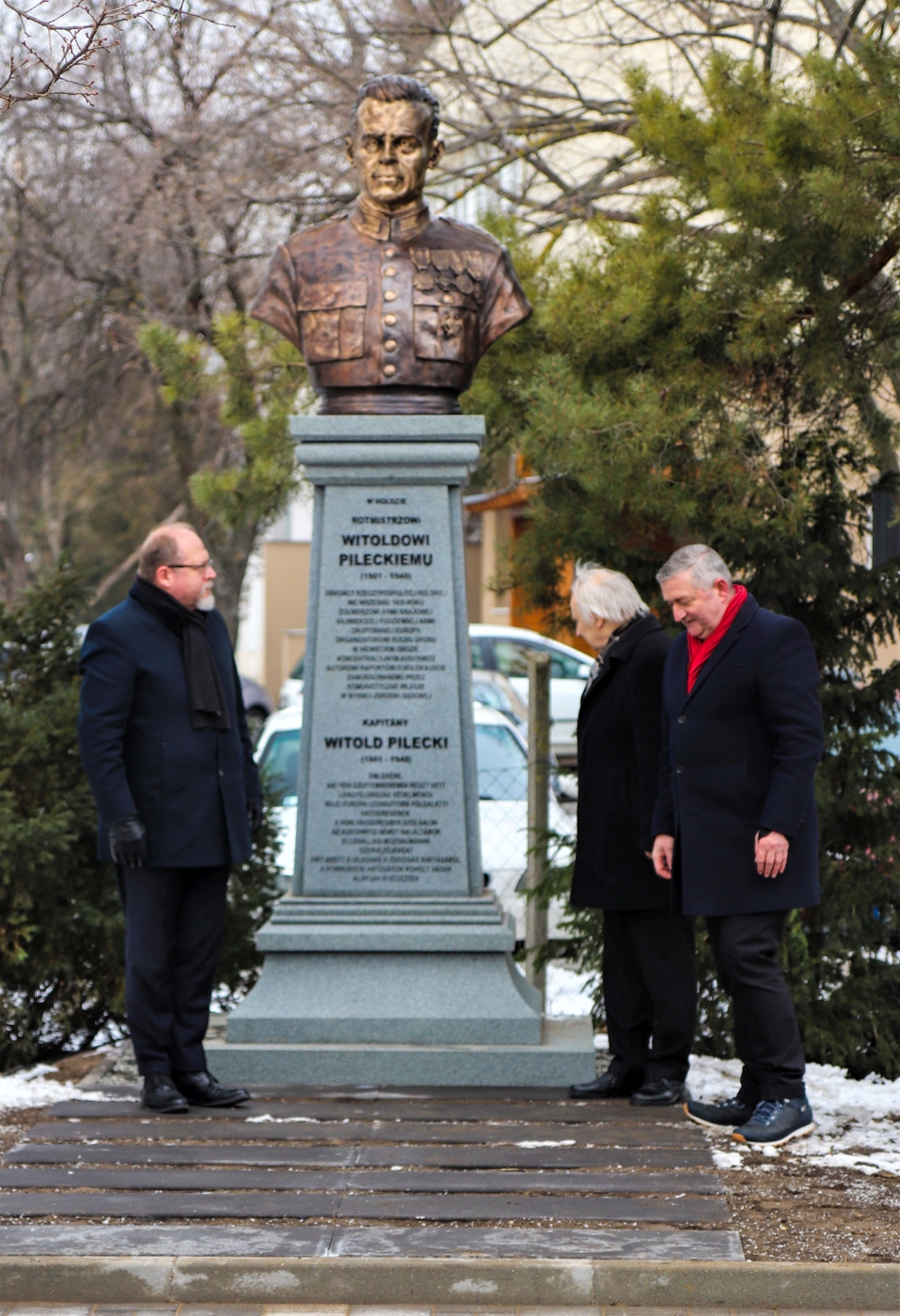 Uroczystość odsłonięcia pomnika rotmistrza Witolda Pileckiego w Balatonboglár Uroczystość odsłonięcia pomnika rotmistrza Witolda Pileckiego w Balatonboglár