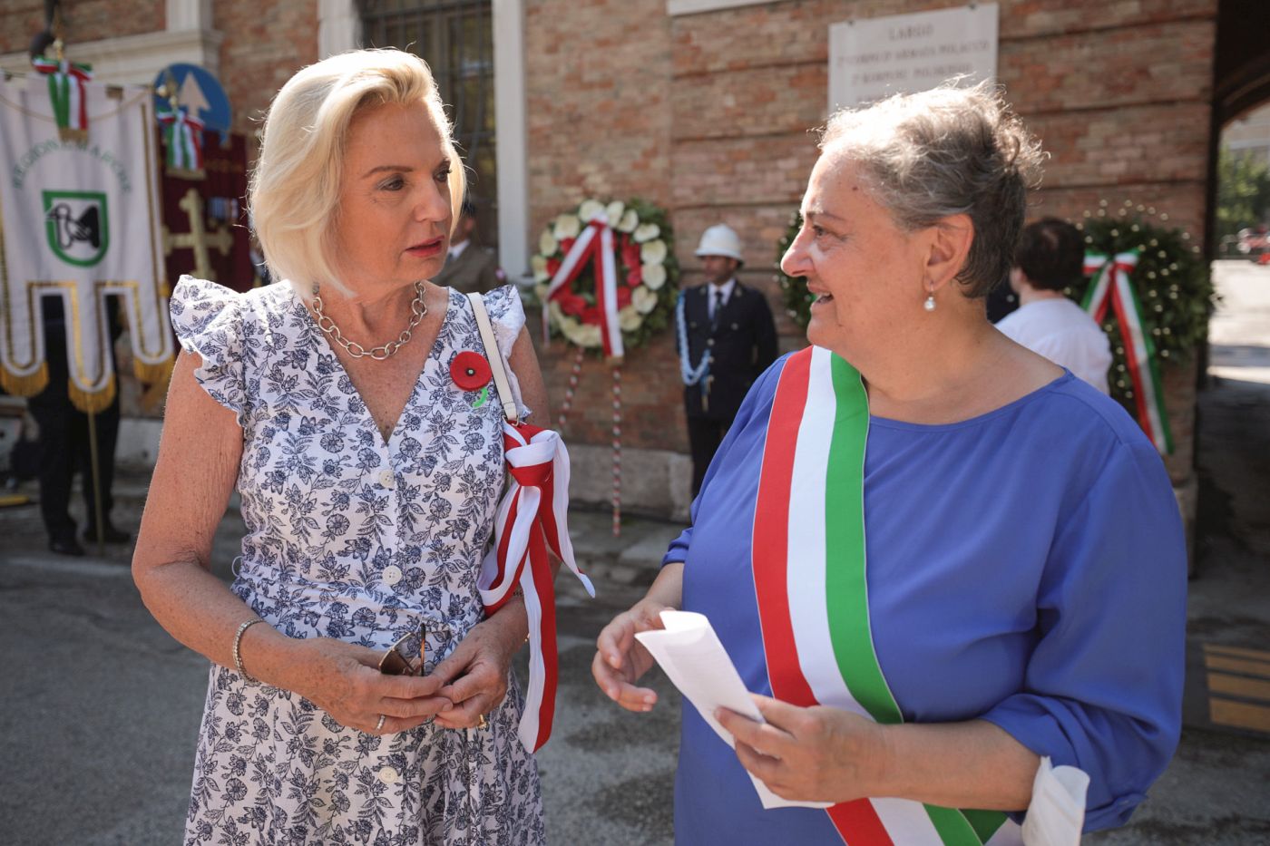 Obchody 78. rocznicy wyzwolenia Ankony przez żołnierzy 2. Korpusu Polskiego – 18 lipca 2022. Fot. Mikołaj Bujak (IPN) Obchody 78. rocznicy wyzwolenia Ankony przez żołnierzy 2. Korpusu Polskiego – 18 lipca 2022. Fot. Mikołaj Bujak (IPN)