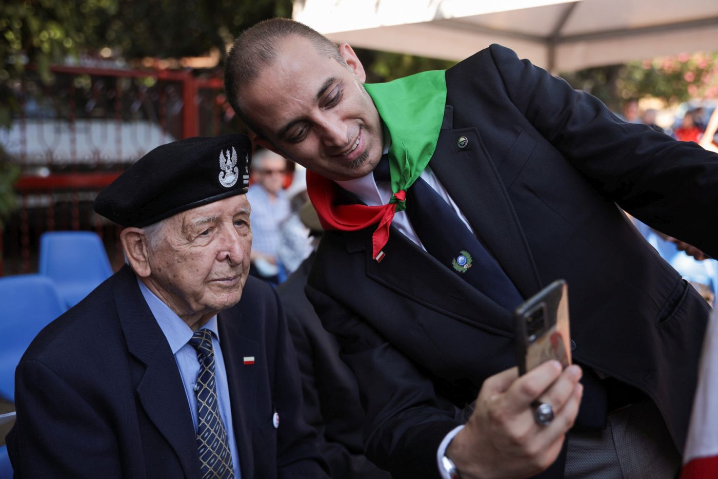 Obchody 78. rocznicy wyzwolenia Ankony przez żołnierzy 2. Korpusu Polskiego – 18 lipca 2022. Fot. Mikołaj Bujak (IPN) Obchody 78. rocznicy wyzwolenia Ankony przez żołnierzy 2. Korpusu Polskiego – 18 lipca 2022. Fot. Mikołaj Bujak (IPN)