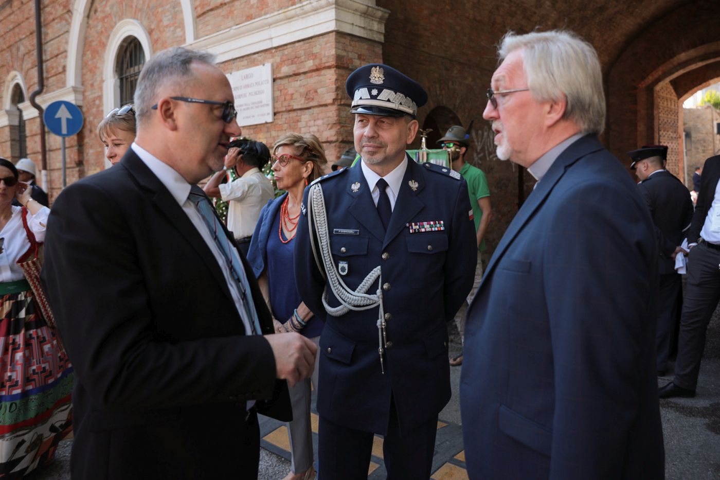 Obchody 78. rocznicy wyzwolenia Ankony przez żołnierzy 2. Korpusu Polskiego – 18 lipca 2022. Fot. Mikołaj Bujak (IPN) Obchody 78. rocznicy wyzwolenia Ankony przez żołnierzy 2. Korpusu Polskiego – 18 lipca 2022. Fot. Mikołaj Bujak (IPN)