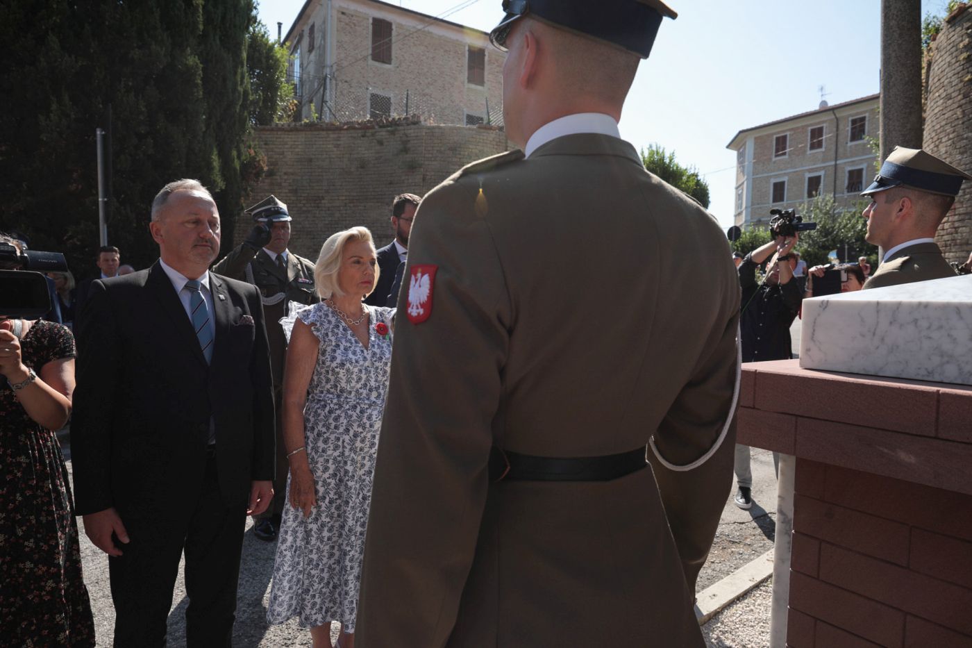 Obchody 78. rocznicy wyzwolenia Ankony przez żołnierzy 2. Korpusu Polskiego – 18 lipca 2022. Fot. Mikołaj Bujak (IPN) Obchody 78. rocznicy wyzwolenia Ankony przez żołnierzy 2. Korpusu Polskiego – 18 lipca 2022. Fot. Mikołaj Bujak (IPN)