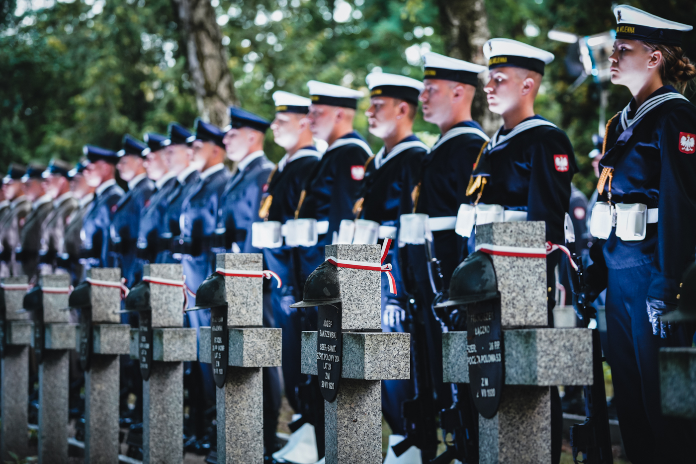 Apel Pamięci przed Pomnikiem Poległych w 1920 r. – fot. MN/BUWiM Apel Pamięci przed Pomnikiem Poległych w 1920 r. – fot. MN/BUWiM