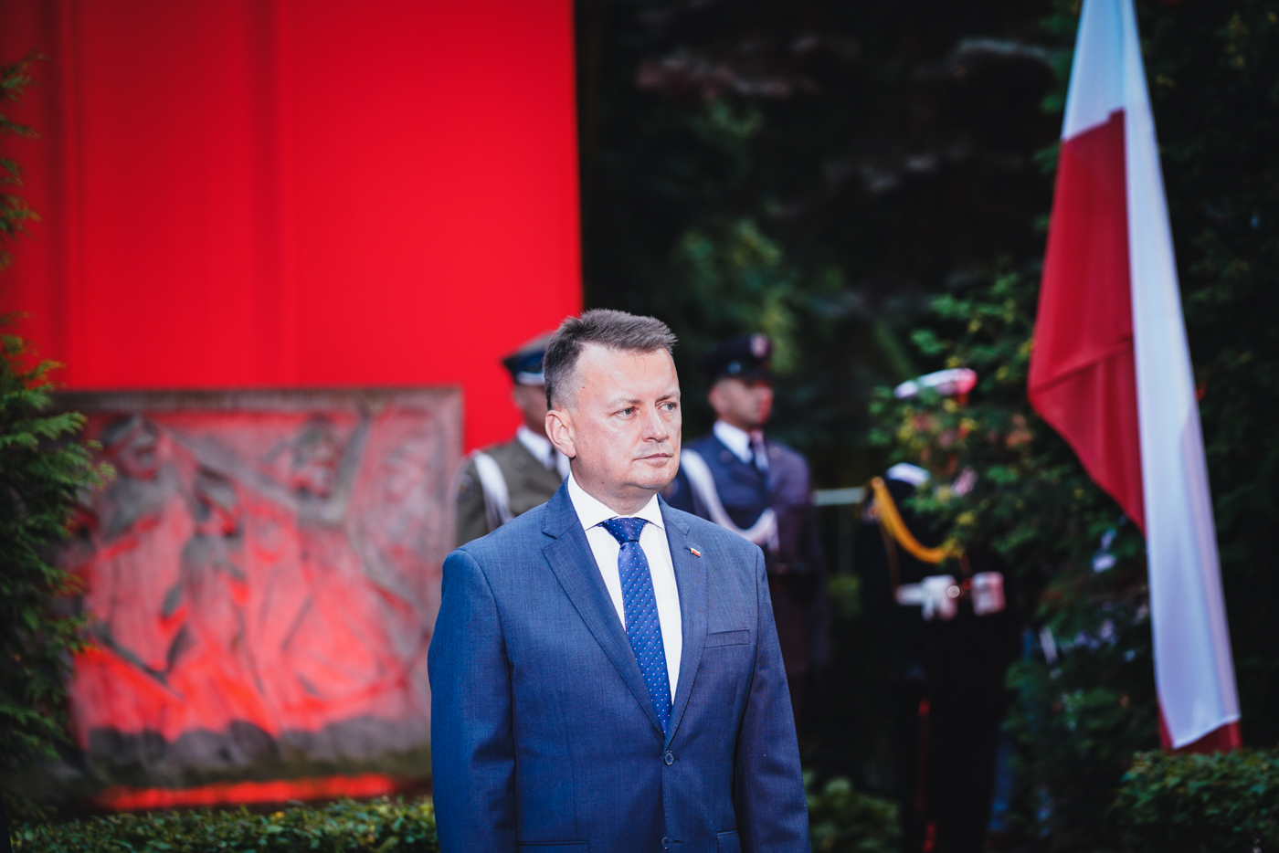 Apel Pamięci przed Pomnikiem Poległych w 1920 r. – fot. MN/BUWiM Apel Pamięci przed Pomnikiem Poległych w 1920 r. – fot. MN/BUWiM