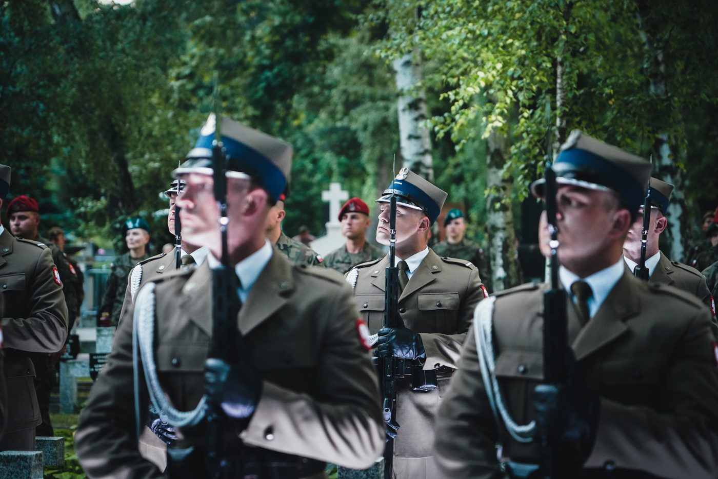Apel Pamięci przed Pomnikiem Poległych w 1920 r. – fot. MN/BUWiM Apel Pamięci przed Pomnikiem Poległych w 1920 r. – fot. MN/BUWiM