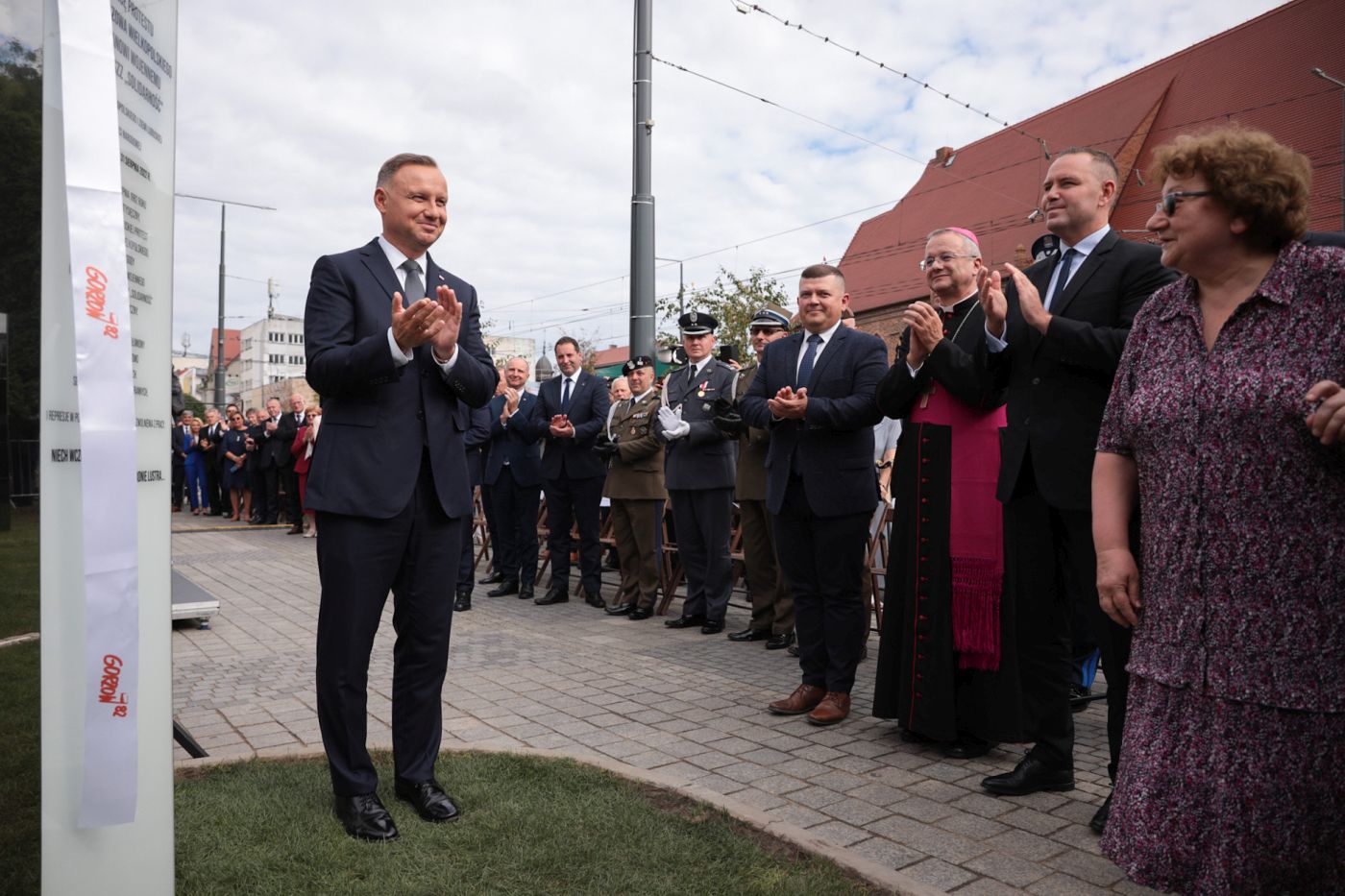 Obchody 40. rocznicy Gorzowskiego Sierpnia 1982 r. – Gorzów Wlkp., 30 sierpnia 2022. Fot. Mikołaj Bujak (IPN)