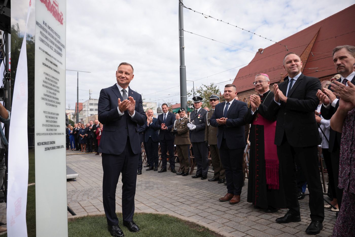 Obchody 40. rocznicy Gorzowskiego Sierpnia 1982 r. – Gorzów Wlkp., 30 sierpnia 2022. Fot. Mikołaj Bujak (IPN)