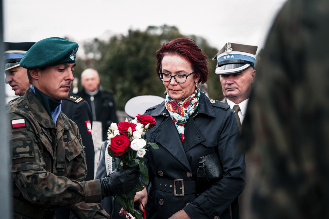 Odsłonięcie pomnika "Bohaterom Niepodległości" – fot. MN/BUWiM Odsłonięcie pomnika "Bohaterom Niepodległości" – fot. MN/BUWiM