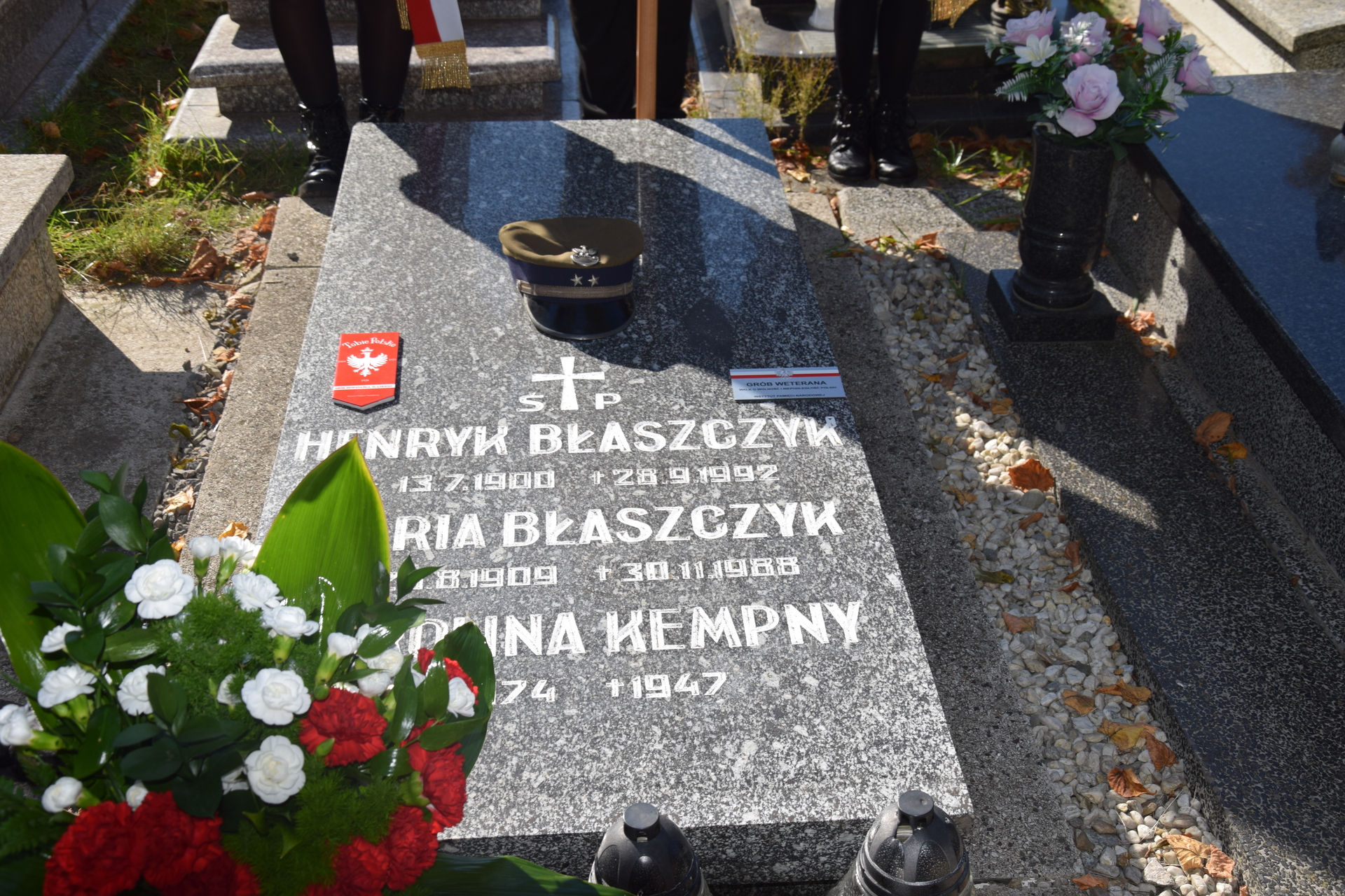 „Tobie Polsko” uroczystość oznaczenia grobu powstańca śląskiego śp. ppor. Henryka Ludwika Błaszczyka – fot. OBUWiM IPN w Katowicach „Tobie Polsko” uroczystość oznaczenia grobu powstańca śląskiego śp. ppor. Henryka Ludwika Błaszczyka – fot. OBUWiM IPN w Katowicach