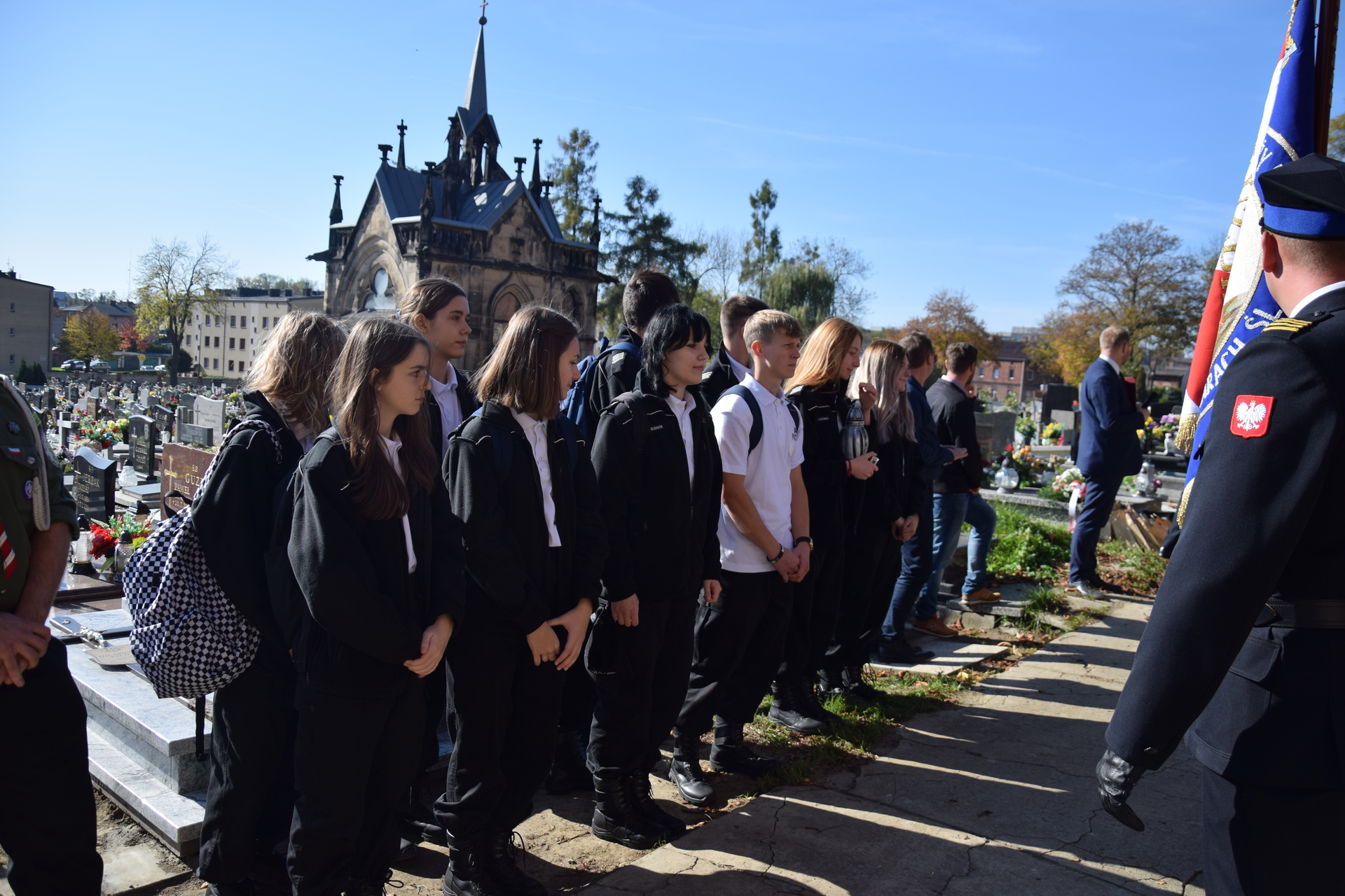 Tobie Polsko - uroczystość oznaczenia grobu powstańców śląskich śp. por. Jana i Klary Przybyłków Tobie Polsko - uroczystość oznaczenia grobu powstańców śląskich śp. por. Jana i Klary Przybyłków