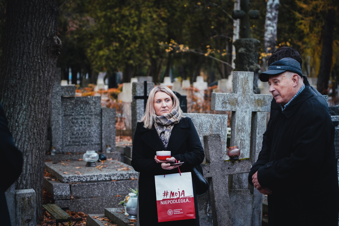 Nowy nagrobek rotmistrza Tadeusza Nittmana – fot. Mateusz Niegowski/BUWiM IPN Nowy nagrobek rotmistrza Tadeusza Nittmana – fot. Mateusz Niegowski/BUWiM IPN