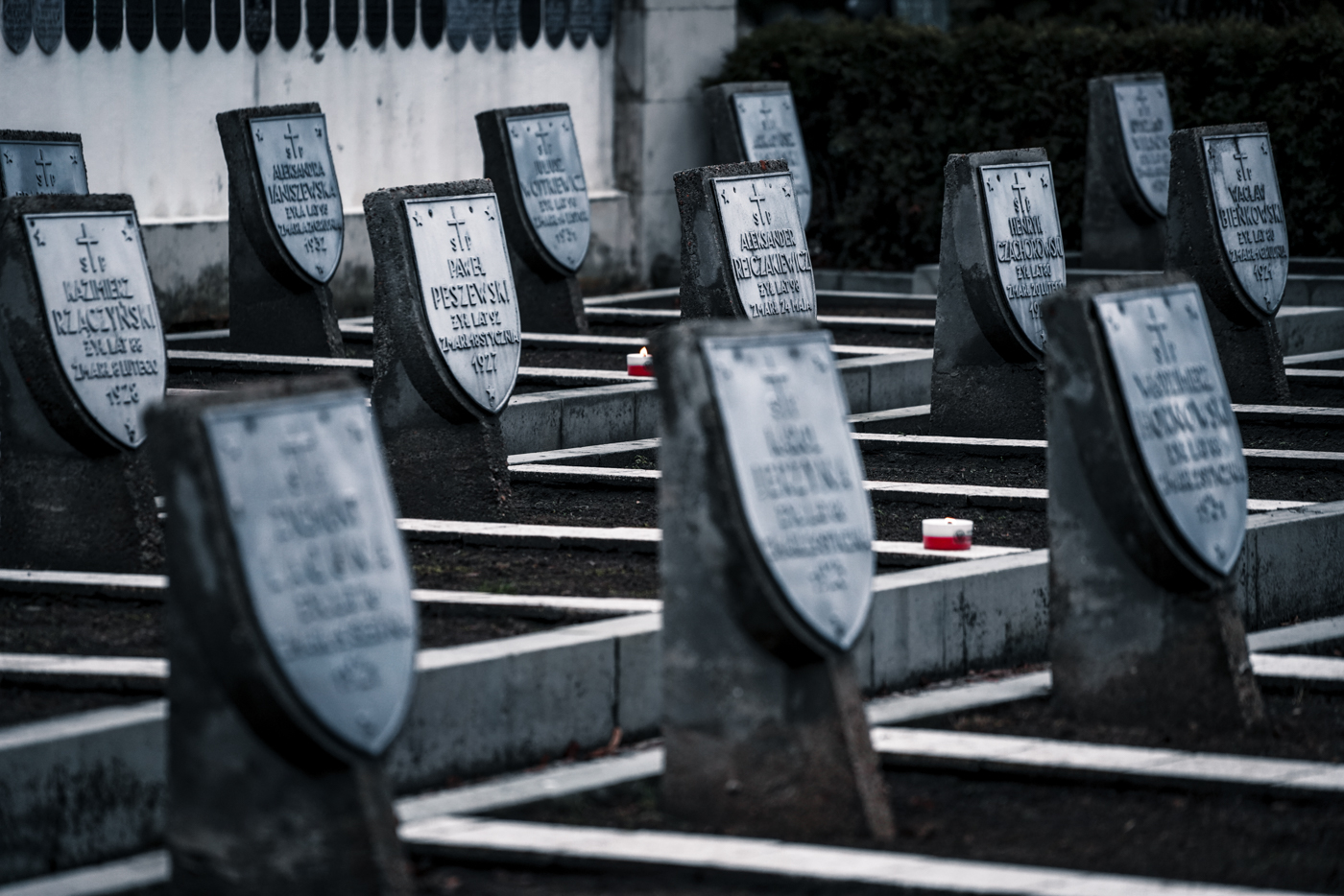 Cmentarz Wojskowy na Powązkach, kwatera uczestników powstania styczniowego - fot. Mateusz Niegowski Cmentarz Wojskowy na Powązkach, kwatera uczestników powstania styczniowego - fot. Mateusz Niegowski