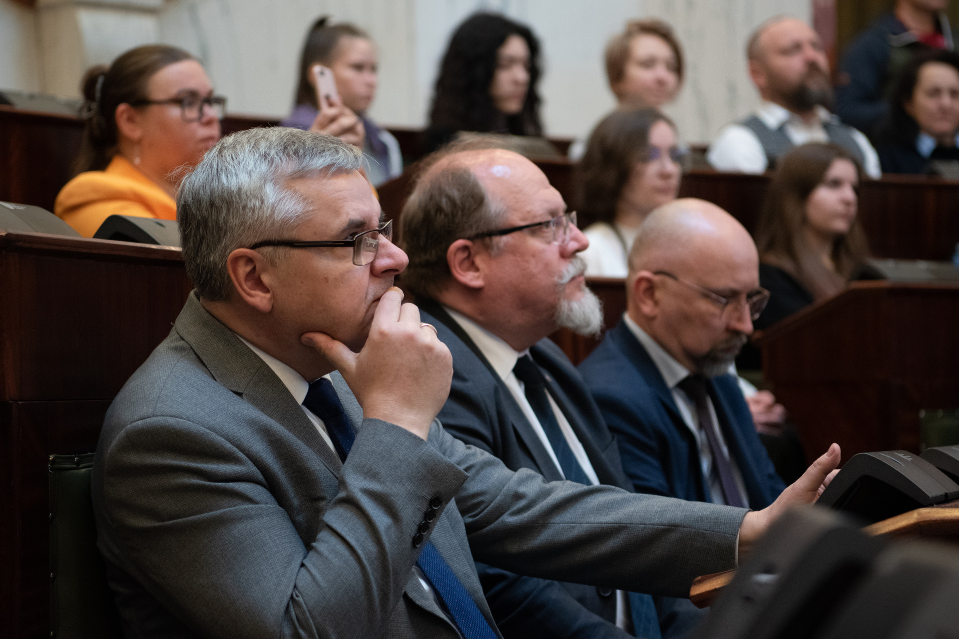 Stowarzyszenie „Wspólnota Polska” uhonorowało swoich współdziałaczy - Katowice, 15 marca 2023 r. Fot.: IPN Krzysztof Łojko Stowarzyszenie „Wspólnota Polska” uhonorowało swoich współdziałaczy - Katowice, 15 marca 2023 r. Fot.: IPN Krzysztof Łojko