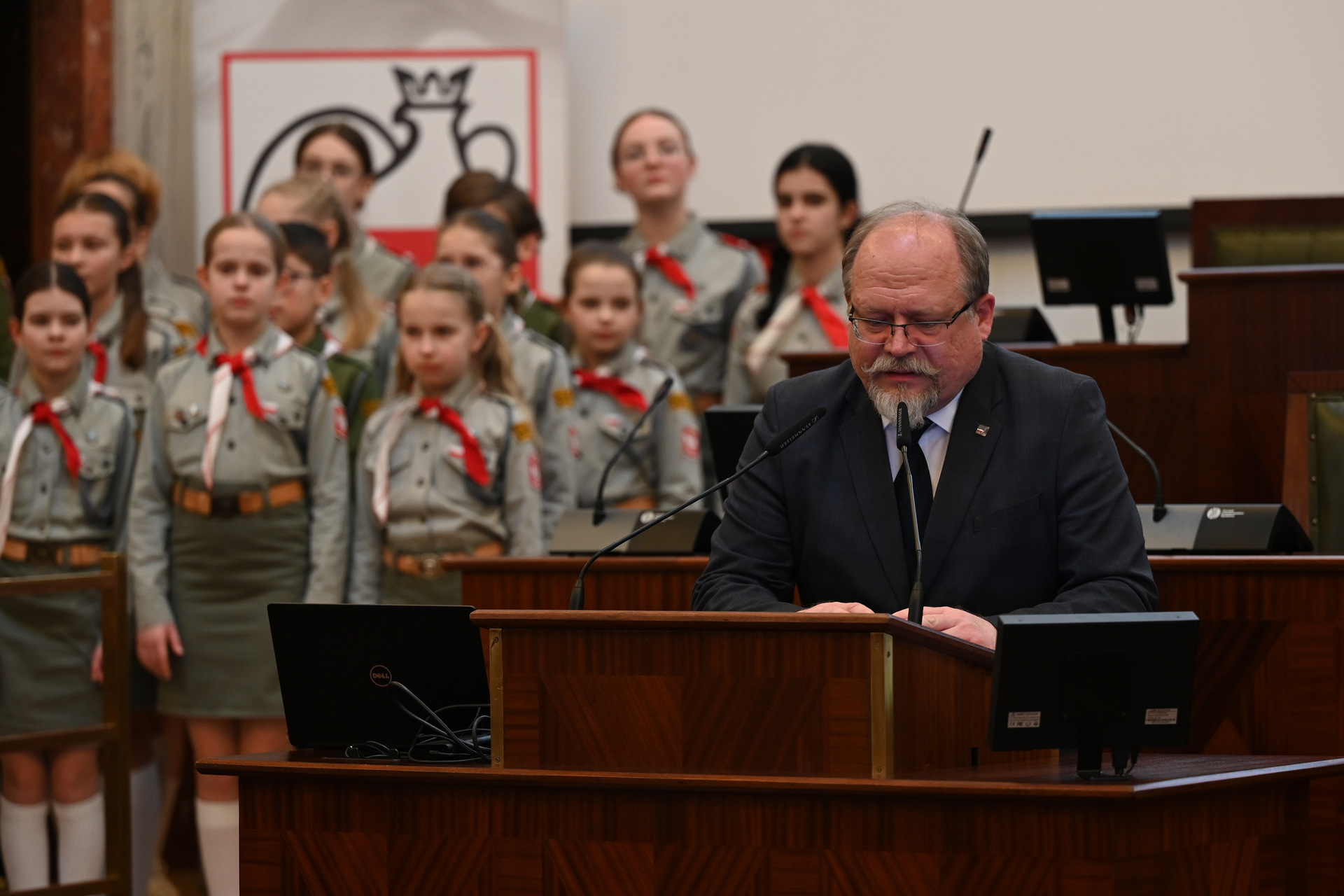 Stowarzyszenie „Wspólnota Polska” uhonorowało swoich współdziałaczy - Katowice, 15 marca 2023 r. Fot.: IPN Krzysztof Łojko Stowarzyszenie „Wspólnota Polska” uhonorowało swoich współdziałaczy - Katowice, 15 marca 2023 r. Fot.: IPN Krzysztof Łojko