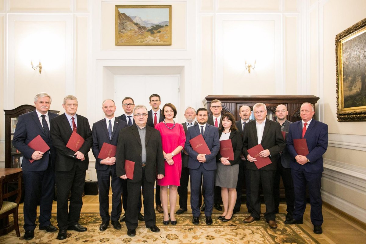 Pierwsze posiedzenie Rady Archiwalnej przy Naczelnym Dyrektorze Archiwów Państwowych kadencji 2016-2018. Fot. Danuta Matloch/MKiDN