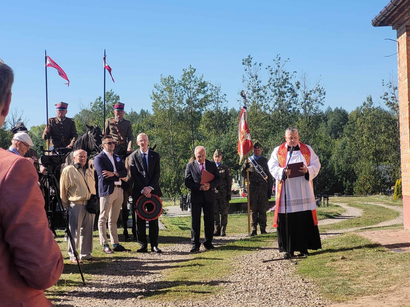 Odsłonięcie pomnika pilota Bronisława Martona – Stoczek Łukowski, 16 września 2023 Odsłonięcie pomnika pilota Bronisława Martona – Stoczek Łukowski, 16 września 2023