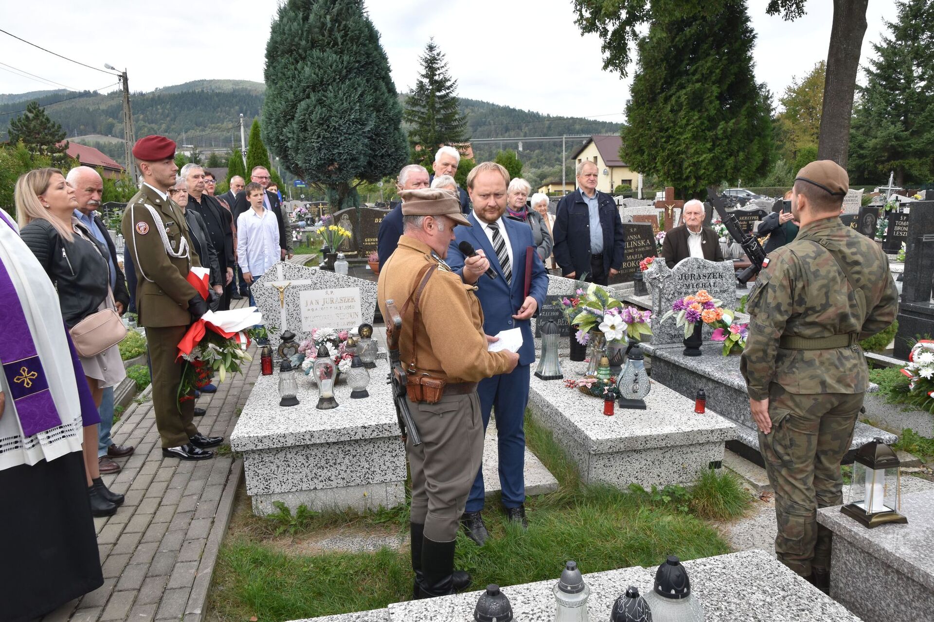 Uroczystość upamiętniająca Jana Ficka ps. “Jamnik” – fot. IPN Uroczystość upamiętniająca Jana Ficka ps. “Jamnik” – fot. IPN